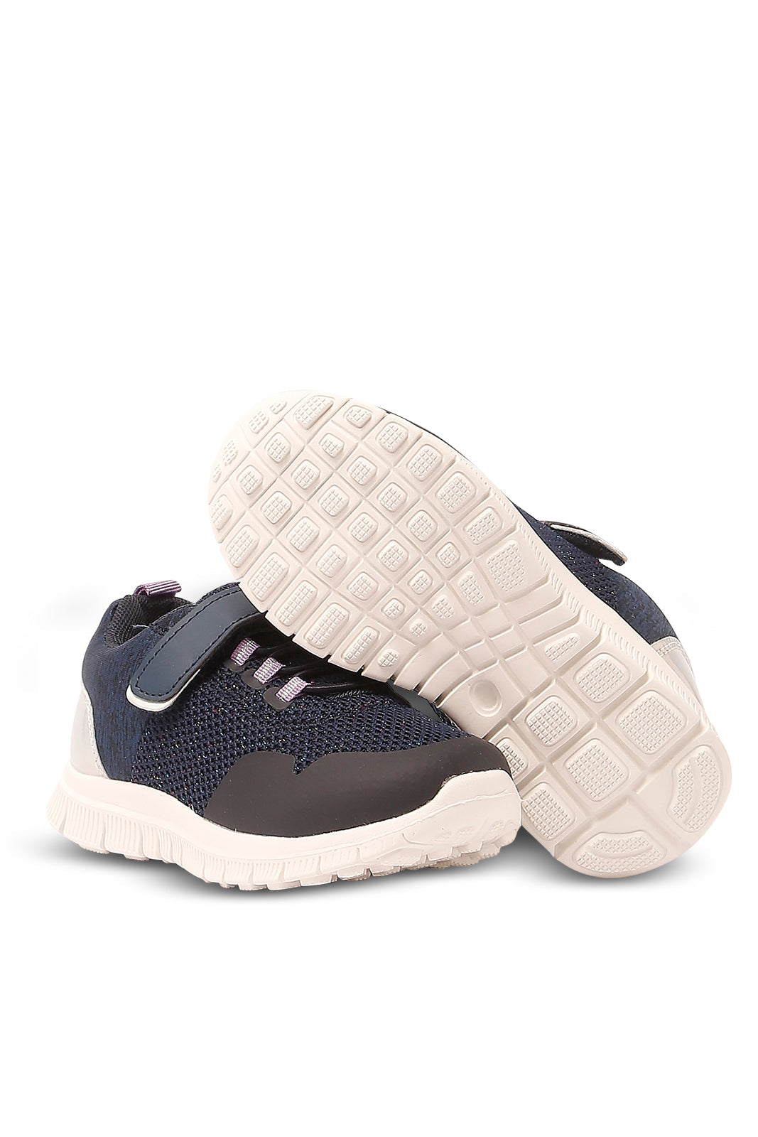 Redtag-Navy-Velco-Strap-Trainer-Category:Trainers,-Colour:Navy,-Deals:New-In,-Filter:Girls-Footwear-(3-to-5-Yrs),-GIR-Trainers,-N/A,-New-In-GIR-FOO,-Non-Sale,-S23A,-Section:Girls-(0-to-14Yrs)-Girls-3 to 5 Years