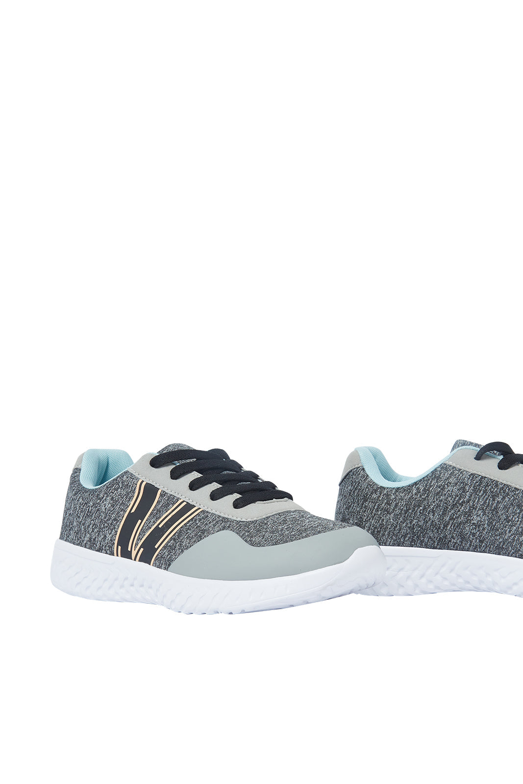 Redtag-Grey-Lace-Up-Trainer-Category:Trainers,-Colour:Grey,-Deals:New-In,-Filter:Girls-Footwear-(5-to-14-Yrs),-GSR-Trainers,-N/A,-New-In-GSR-FOO,-Non-Sale,-S23A,-Section:Girls-(0-to-14Yrs)-Senior-Girls-5 to 14 Years