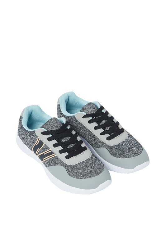Redtag-Grey-Lace-Up-Trainer-Category:Trainers,-Colour:Grey,-Deals:New-In,-Filter:Girls-Footwear-(5-to-14-Yrs),-GSR-Trainers,-N/A,-New-In-GSR-FOO,-Non-Sale,-S23A,-Section:Girls-(0-to-14Yrs)-Senior-Girls-5 to 14 Years