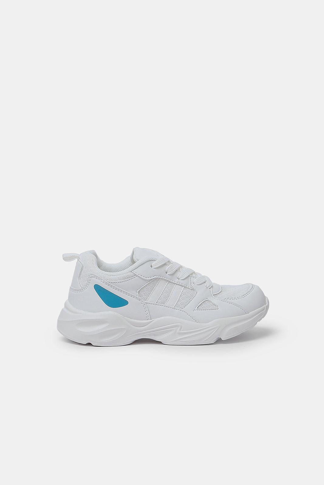 Redtag-White-Multi-Piece-Chunky-Trainer-Category:Trainers,-Colour:White,-Deals:New-In,-Filter:Girls-Footwear-(5-to-14-Yrs),-GSR-Trainers,-N/A,-New-In-GSR-FOO,-Non-Sale,-S23A,-Section:Girls-(0-to-14Yrs)-Senior-Girls-5 to 14 Years