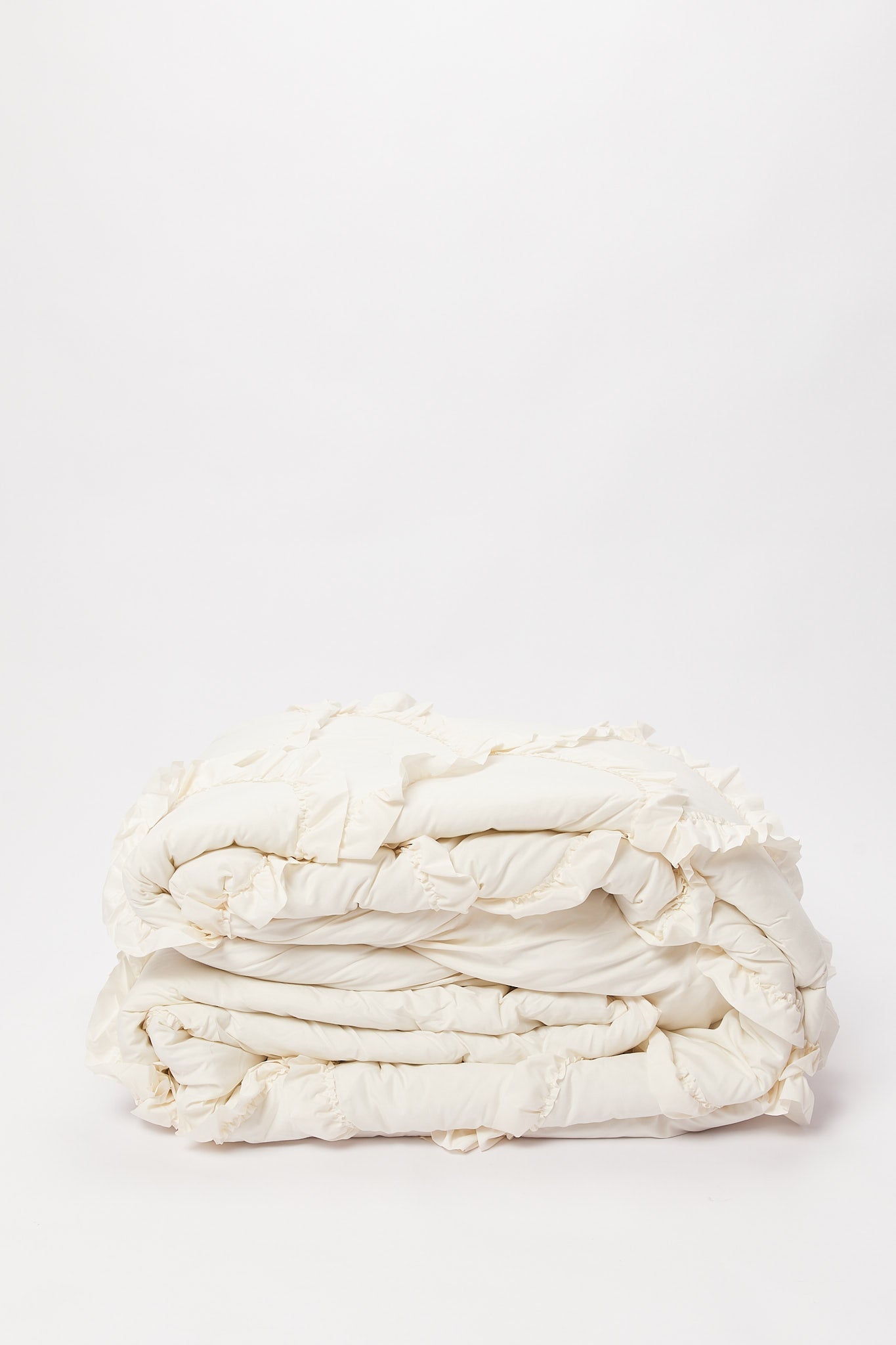 Redtag-Ivory-3-Pc-Gathered-Comforter-Set-(King-Size)-Category:Comforters,-Colour:Ivory,-Deals:New-In,-Dept:Home,-Filter:Home-Bedroom,-H1:HMW,-H2:BED,-H3:BEN,-H4:COM,-HMW-BED-Comforters,-New-In-HMW-BED,-Non-Sale,-Packs,-Promo:RIVA,-S23B,-Season:S23B,-Section:Homewares,-Set:Set-of-3,-Style:LUXURY-Home-Bedroom-
