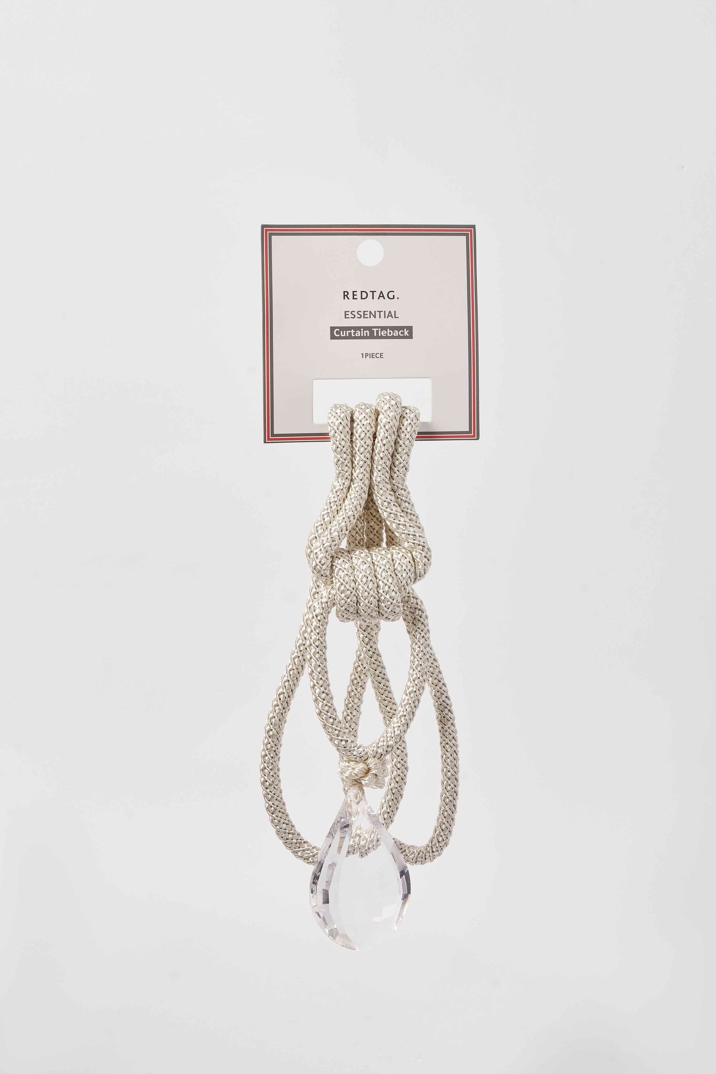 Redtag-Cream-Tie-Back-With-Crystal-Category:Bedroom-Accessories,-Colour:Cream,-Deals:2-FOR-37,-Deals:New-In,-Dept:Home,-Filter:Home-Bedroom,-HMW-BED-Bedroom-Accessories,-New-In-HMW-BED,-Non-Sale,-S23C,-Section:Homewares-Home-Bedroom-