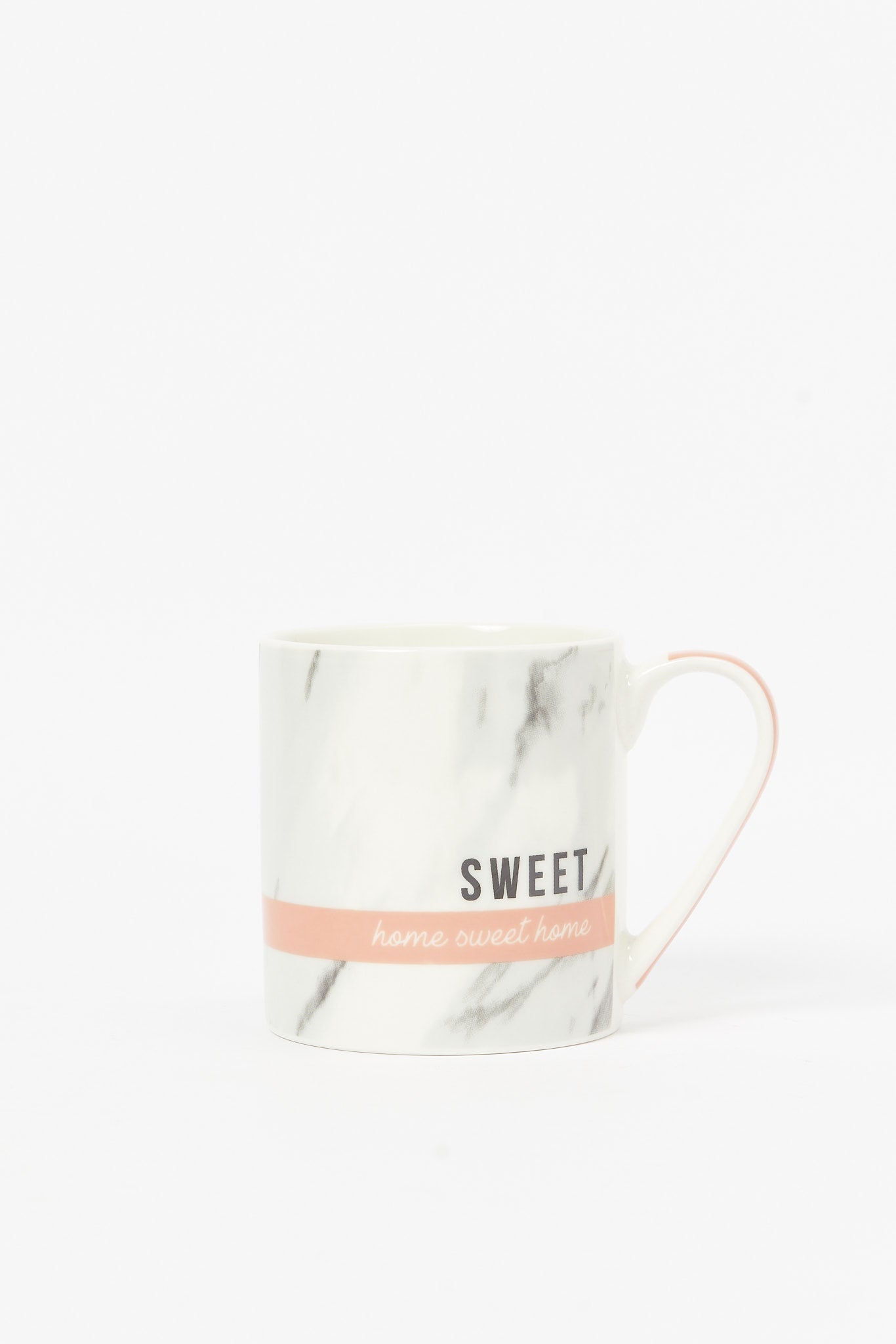 Redtag-White-Marble-Print-Mug-Category:Cups-&-Mugs,-Colour:White,-Deals:New-In,-Dept:Home,-Filter:Home-Dining,-HMW-DIN-Crockery,-New-In-HMW-DIN,-Non-Sale,-S23B,-Section:Homewares-Home-Dining-