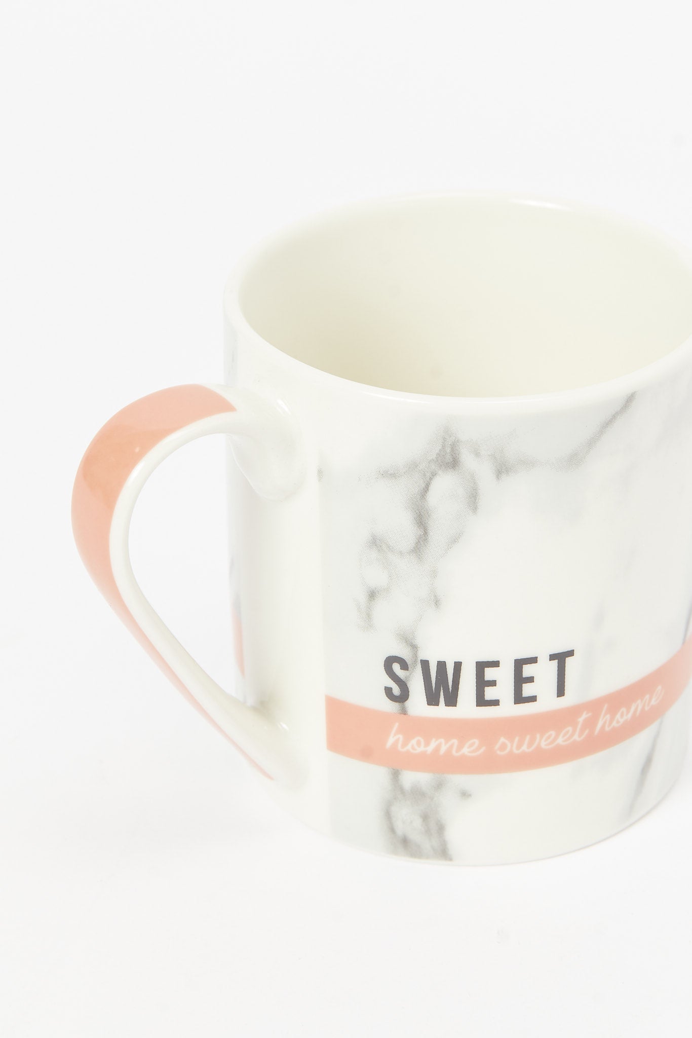 Redtag-White-Marble-Print-Mug-Category:Cups-&-Mugs,-Colour:White,-Deals:New-In,-Dept:Home,-Filter:Home-Dining,-HMW-DIN-Crockery,-New-In-HMW-DIN,-Non-Sale,-S23B,-Section:Homewares-Home-Dining-