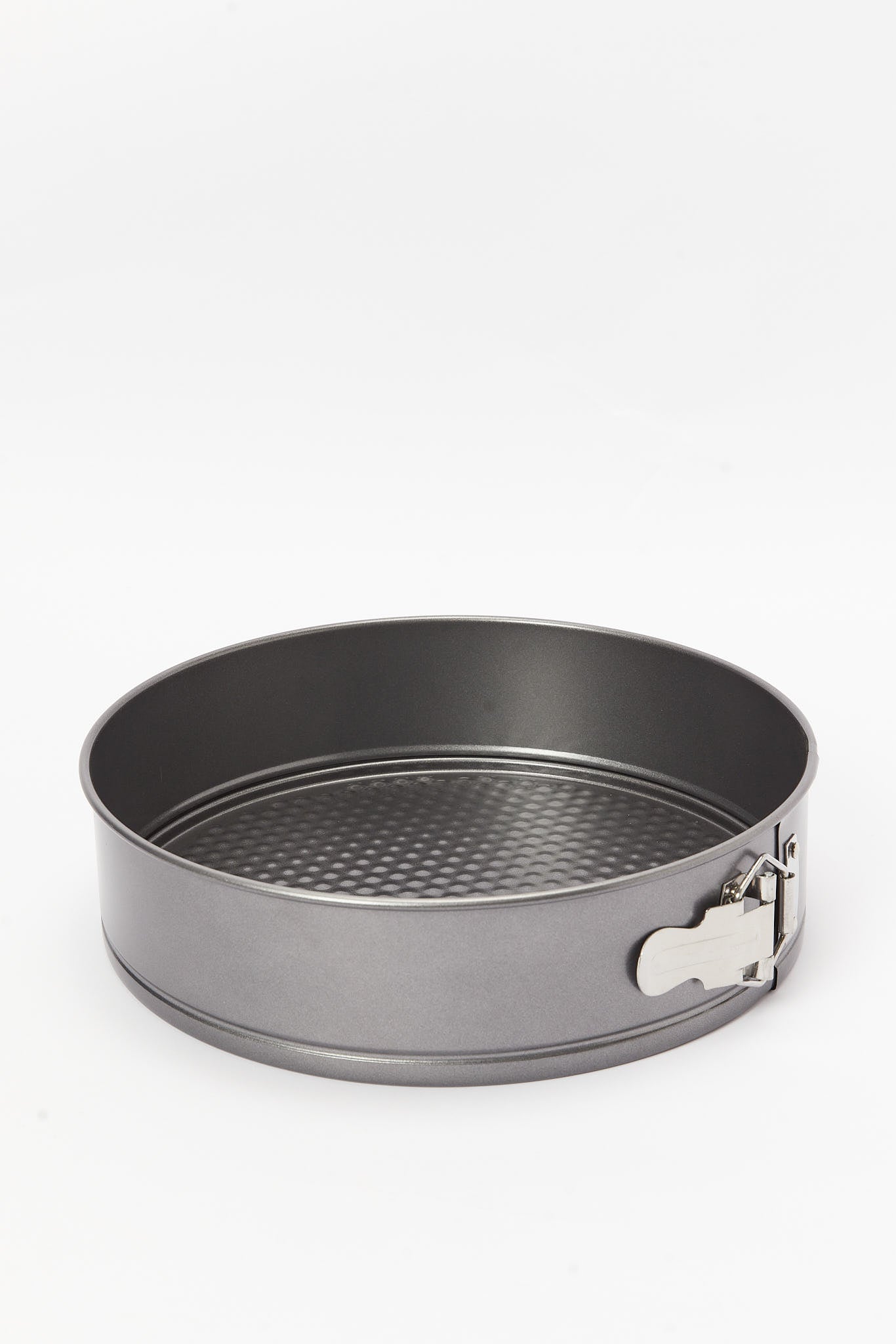 Redtag-Grey-Round-Bakepan-Category:Bakeware,-Colour:Grey,-Deals:New-In,-Dept:Home,-Filter:Home-Dining,-HMW-DIN-Cookware,-New-In-HMW-DIN,-Non-Sale,-S23B,-Section:Homewares-Home-Dining-