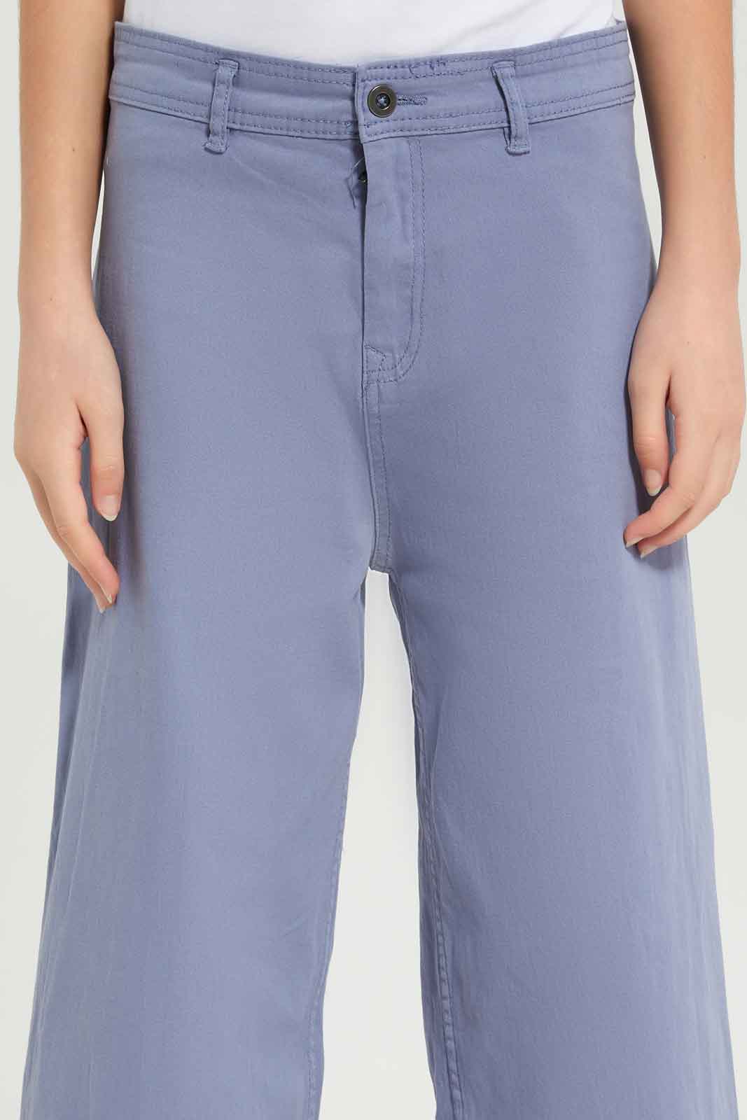 Redtag-Girls-Blue-Wideleg-Pants-Category:Jeans,-Colour:Blue,-Deals:New-In,-Dept:Girls,-Filter:Senior-Girls-(8-to-14-Yrs),-GSR-Jeans,-New-In-GSR-APL,-Non-Sale,-S23A,-Section:Girls-(0-to-14Yrs)-Senior-Girls-9 to 14 Years