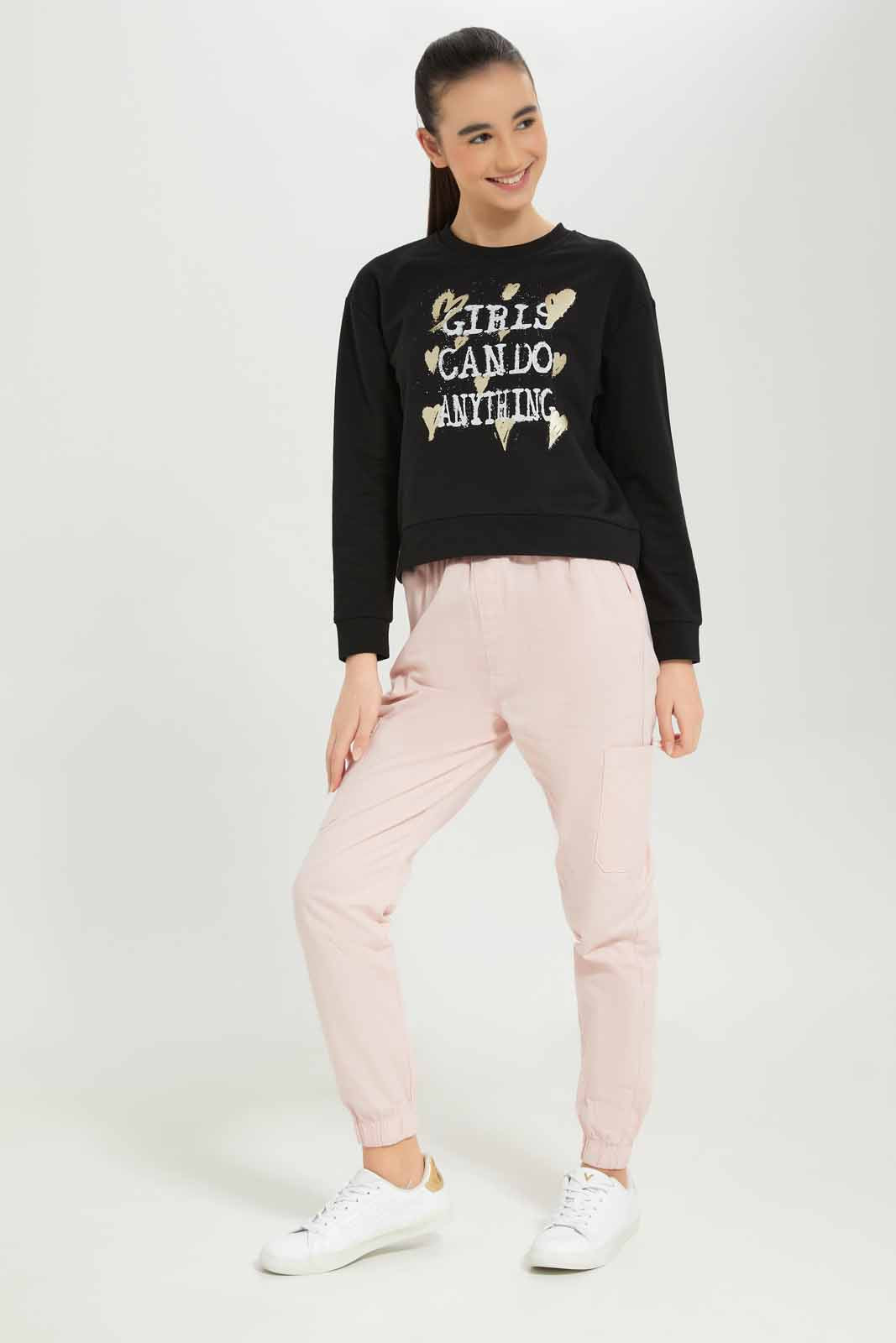 Redtag-Girls-Pink-Trouser-Category:Trousers,-Colour:Apricot,-Deals:New-In,-Dept:Girls,-Filter:Senior-Girls-(8-to-14-Yrs),-GSR-Trousers,-New-In-GSR-APL,-Non-Sale,-S23A,-Section:Girls-(0-to-14Yrs)-Senior-Girls-