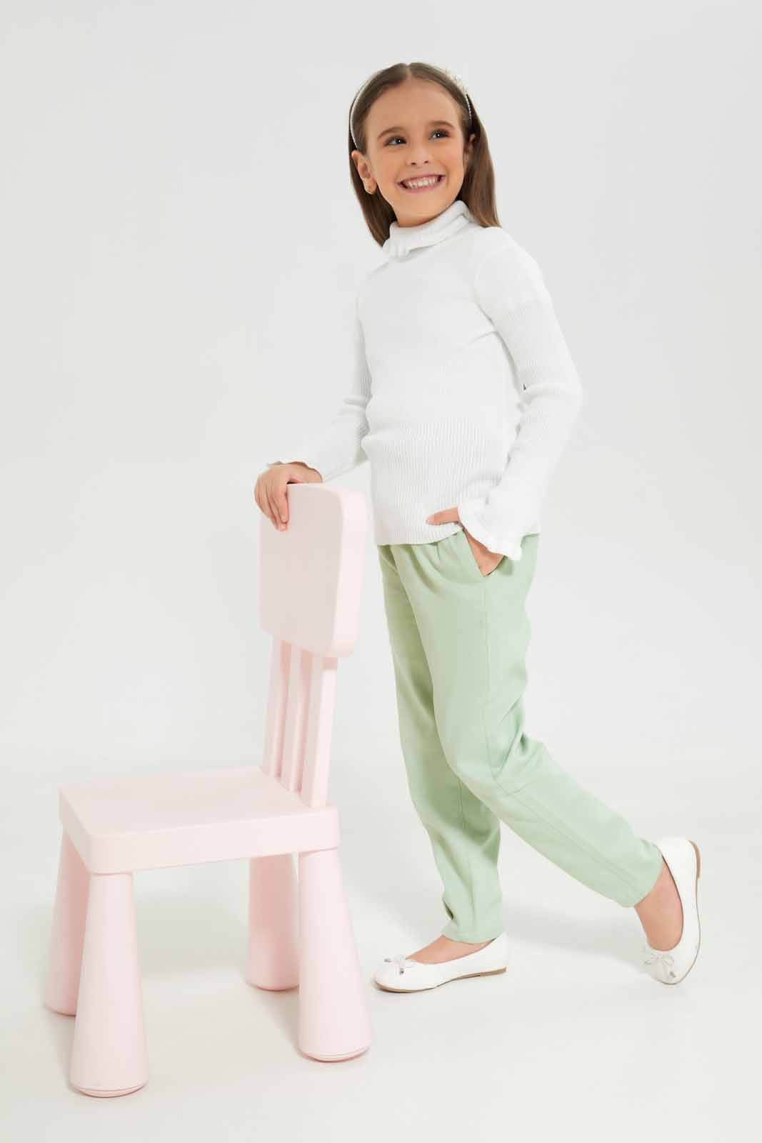 Redtag-Girls-White-Pullover-Category:Pullovers,-Colour:White,-Deals:New-In,-Dept:Girls,-Filter:Girls-(2-to-8-Yrs),-GIR-Pullovers,-New-In-GIR-APL,-Non-Sale,-S23A,-Section:Girls-(0-to-14Yrs),-TBL-Girls-2 to 8 Years