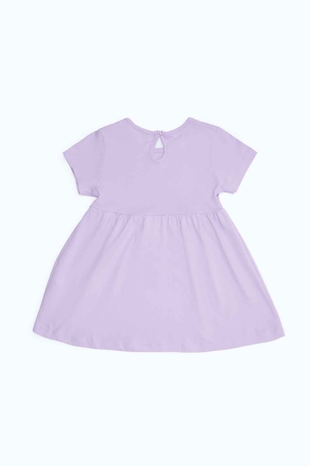 Redtag-Girls-Lilac-Solid-Dress-Category:Dresses,-Colour:Lilac,-Deals:New-In,-Dept:Girls,-Filter:Infant-Girls-(3-to-24-Mths),-ING-Dresses,-New-In-ING-APL,-Non-Sale,-S23B,-Section:Girls-(0-to-14Yrs),-VLM-Infant-Girls-3 to 24 Months