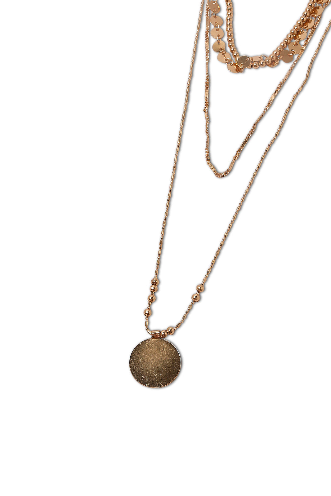 Redtag-Gold-
Multilayered-Necklace-Category:Jewellery,-Colour:Gold,-Dept:Ladieswear,-Filter:Women's-Accessories,-LEC-Jewellery,-New-In,-New-In-Women-ACC,-Non-Sale,-S23A,-Section:Women-Women-