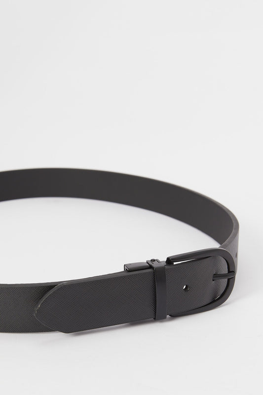 Redtag-Black-Belt-Category:Belts,-Colour:Black,-Deals:New-In,-Dept:Menswear,-Filter:Men's-Accessories,-H1:ACC,-H2:GEN,-H3:MEA,-H4:FAA,-Men-Belts,-New-In,-New-In-Men-ACC,-Non-Sale,-S23A,-Season:S23B,-Section:Men-Men's-