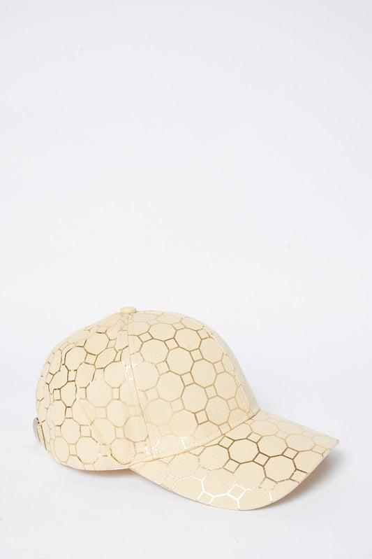 Redtag-Beige-Embellished-Cap-Category:Caps-&-Hats,-Colour:Beige,-Deals:New-In,-Dept:Ladieswear,-Filter:Women's-Accessories,-New-In,-New-In-Women-ACC,-Non-Sale,-S23A,-Section:Women,-Women-Caps-&-Hats-Women-