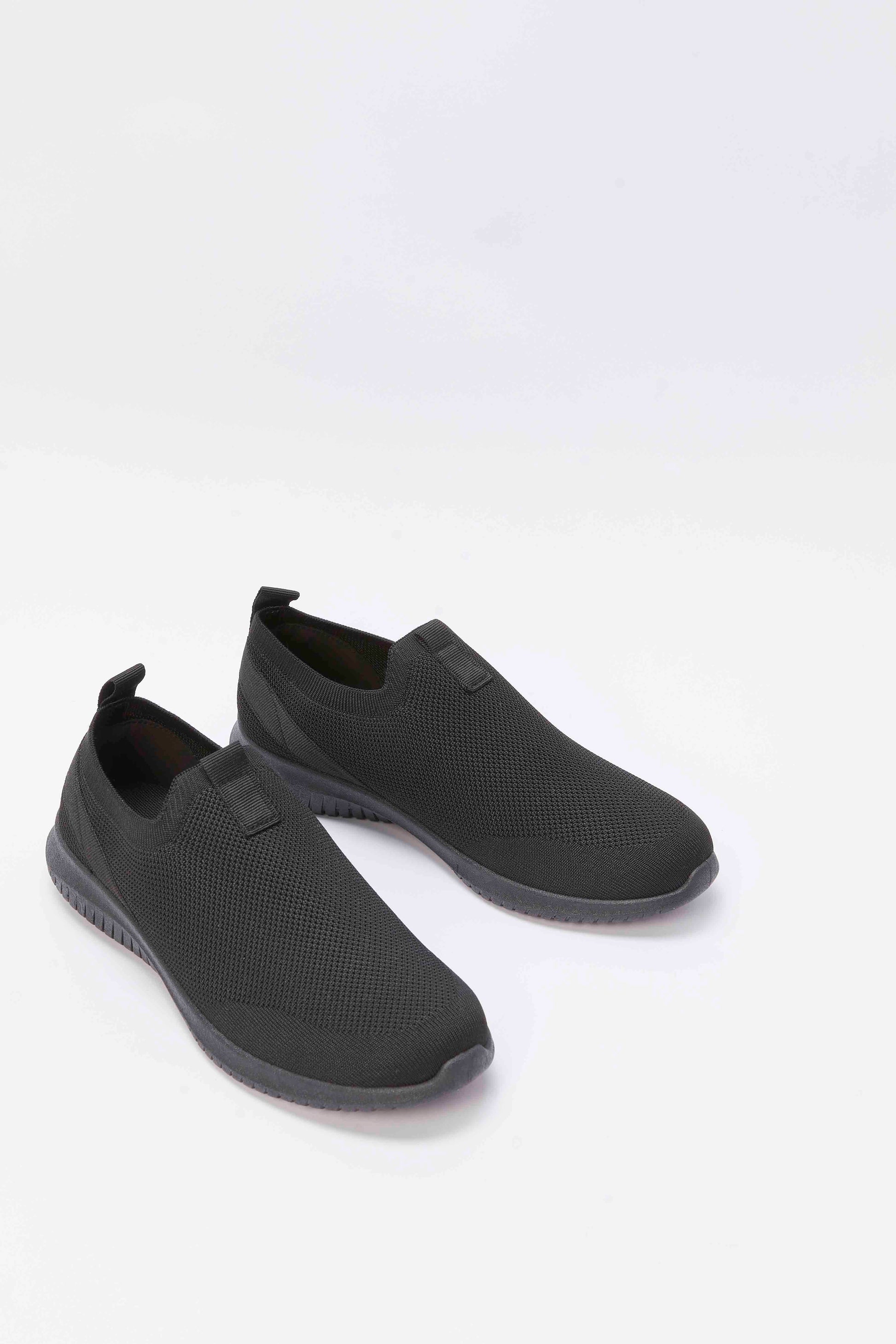 Redtag-Black-Slip-On-Classic-Sneaker-Category:Trainers,-Colour:Black,-Deals:New-In,-Filter:Women's-Footwear,-N/A,-New-In-Women-FOO,-Non-Sale,-S23A,-Section:Women,-Women-Trainers-Women's-