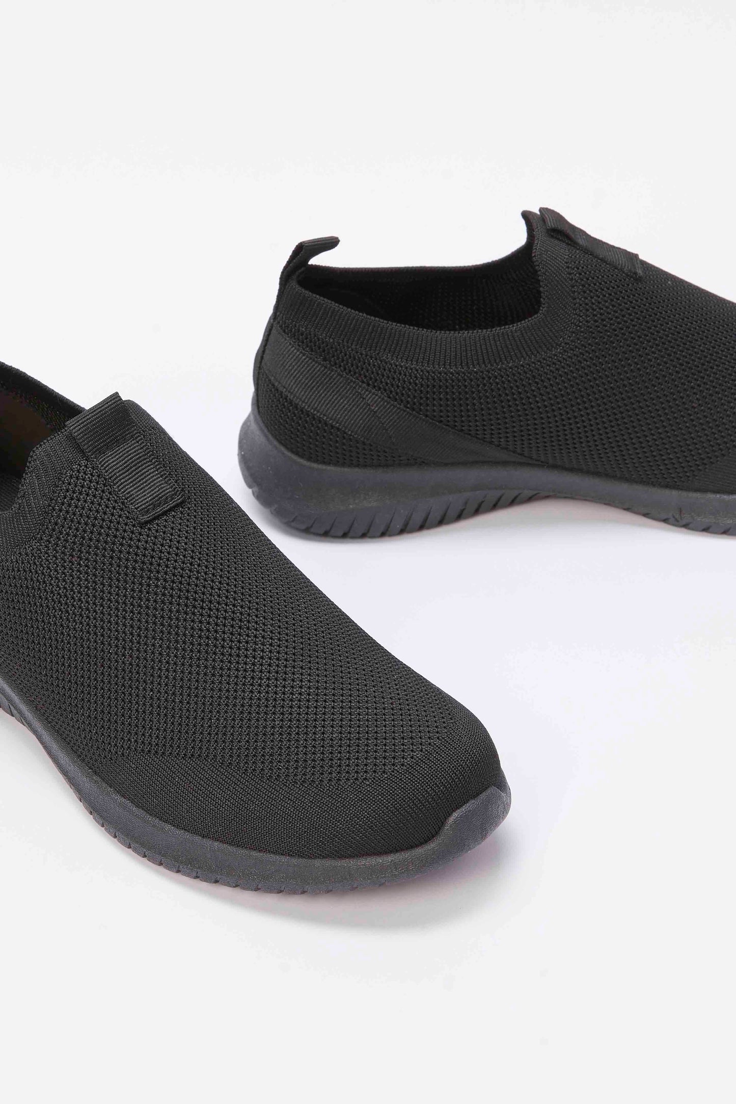 Redtag-Black-Slip-On-Classic-Sneaker-Category:Trainers,-Colour:Black,-Deals:New-In,-Filter:Women's-Footwear,-N/A,-New-In-Women-FOO,-Non-Sale,-S23A,-Section:Women,-Women-Trainers-Women's-
