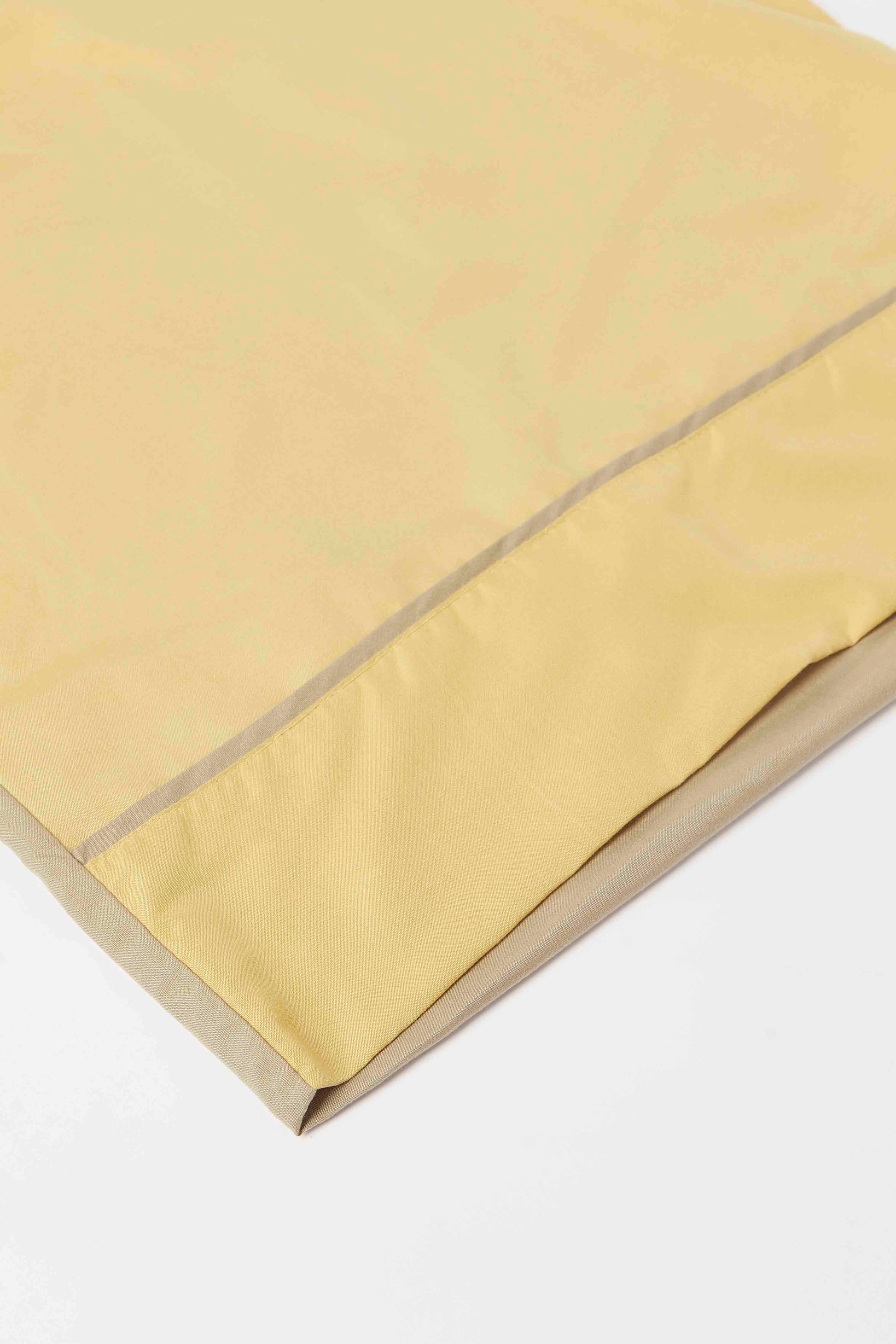 Redtag-Yellow/Beige-Reversible-3-Piece-Duvet-Cover-Set
-(Double-Size)-Category:Duvet-Covers,-Colour:Yellow,-Deals:New-In,-Dept:Home,-Filter:Home-Bedroom,-HMW-BED-Duvet-Covers,-New-In-HMW-BED,-Non-Sale,-S23A,-Section:Homewares-Home-Bedroom-