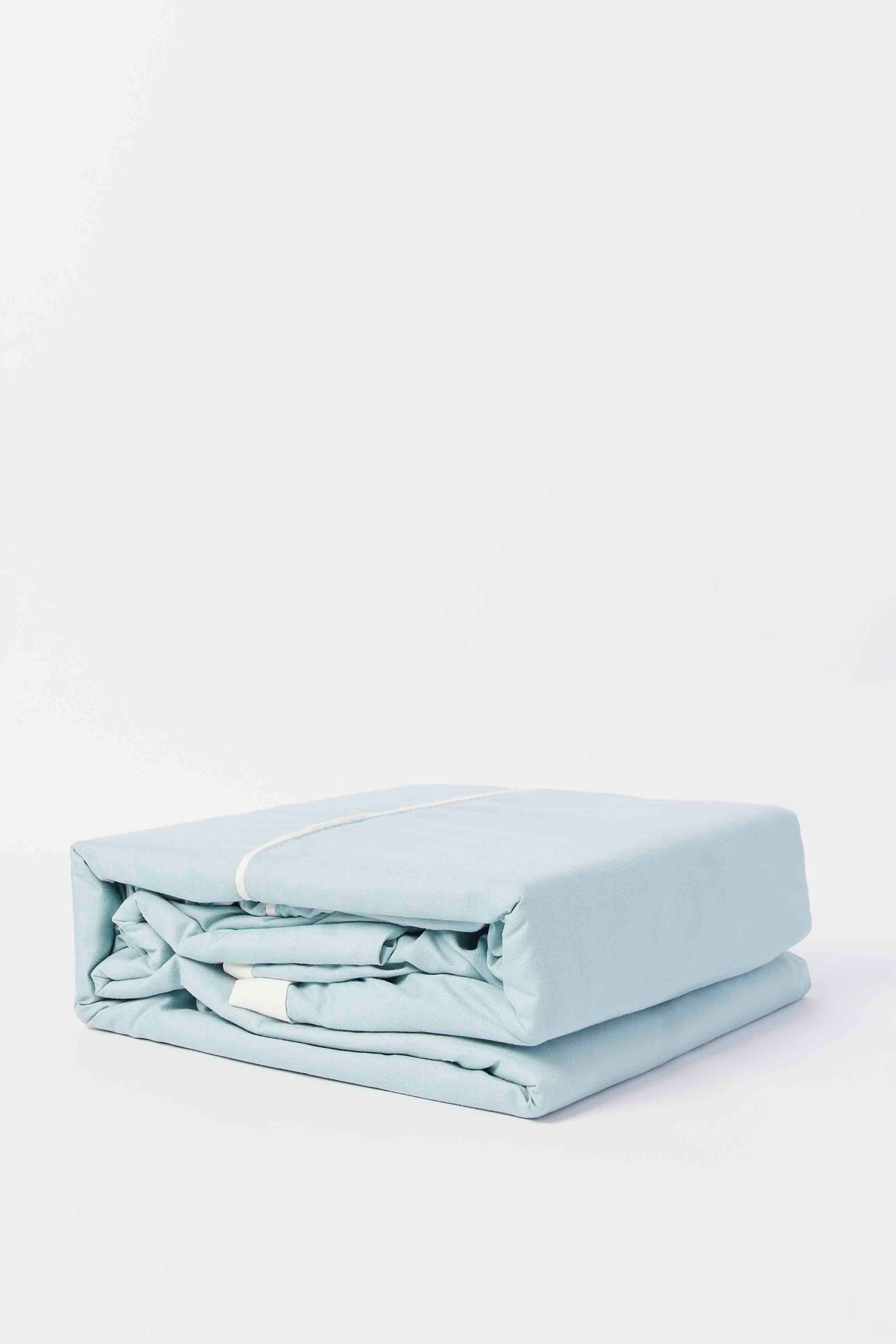 Redtag-Teal/Ivory-Reversible-3-Piece-Duvet-Cover-Set
-(Double-Size)-Category:Duvet-Covers,-Colour:Teal,-Deals:New-In,-Dept:Home,-Filter:Home-Bedroom,-HMW-BED-Duvet-Covers,-New-In-HMW-BED,-Non-Sale,-S23A,-Section:Homewares-Home-Bedroom-