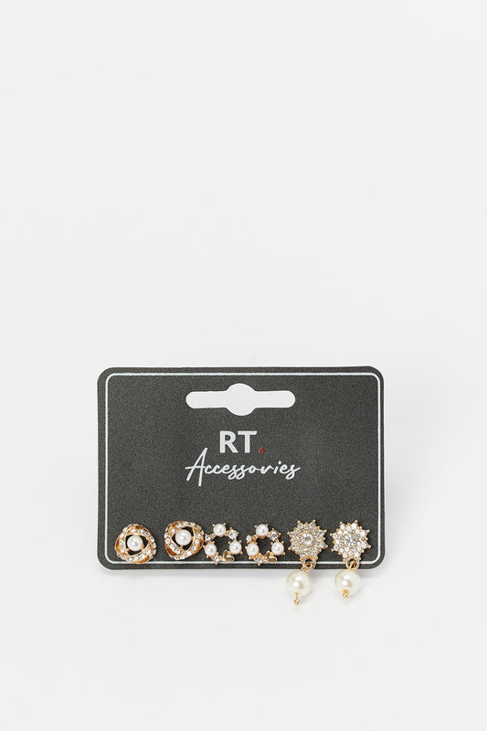 Redtag-Studs-Category:Jewellery,-Colour:Assorted,-Deals:New-In,-Dept:Ladieswear,-Filter:Women's-Accessories,-H1:ACC,-H2:LAD,-H3:LAA,-H4:JWL,-HACJWL,-LEC-Jewellery,-New-In,-New-In-Women-ACC,-Non-Sale,-Packs,-S23A,-Season:S23B,-Section:Women,-Set:Set-of-3,-Style:STUDS-Women-