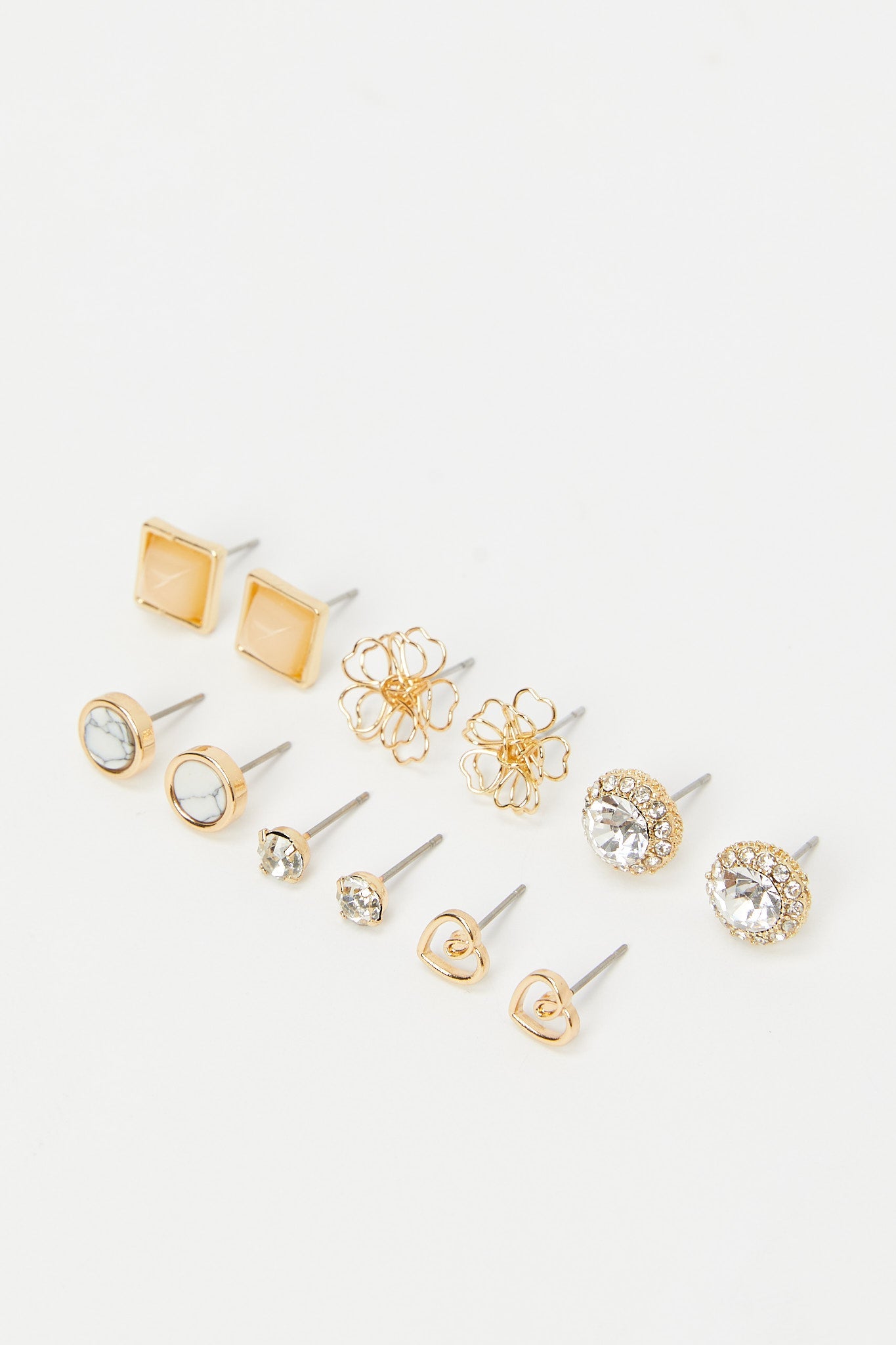 Redtag-Studs-Category:Jewellery,-Colour:Assorted,-Deals:New-In,-Dept:Ladieswear,-Filter:Women's-Accessories,-H1:ACC,-H2:LAD,-H3:LAA,-H4:HAC,-HACJWL,-New-In,-New-In-Women-ACC,-Non-Sale,-Packs,-S23A,-Season:S23B,-Section:Women,-Set:Set-of-6,-Style:STUDS,-Women-Jewellery-Women-