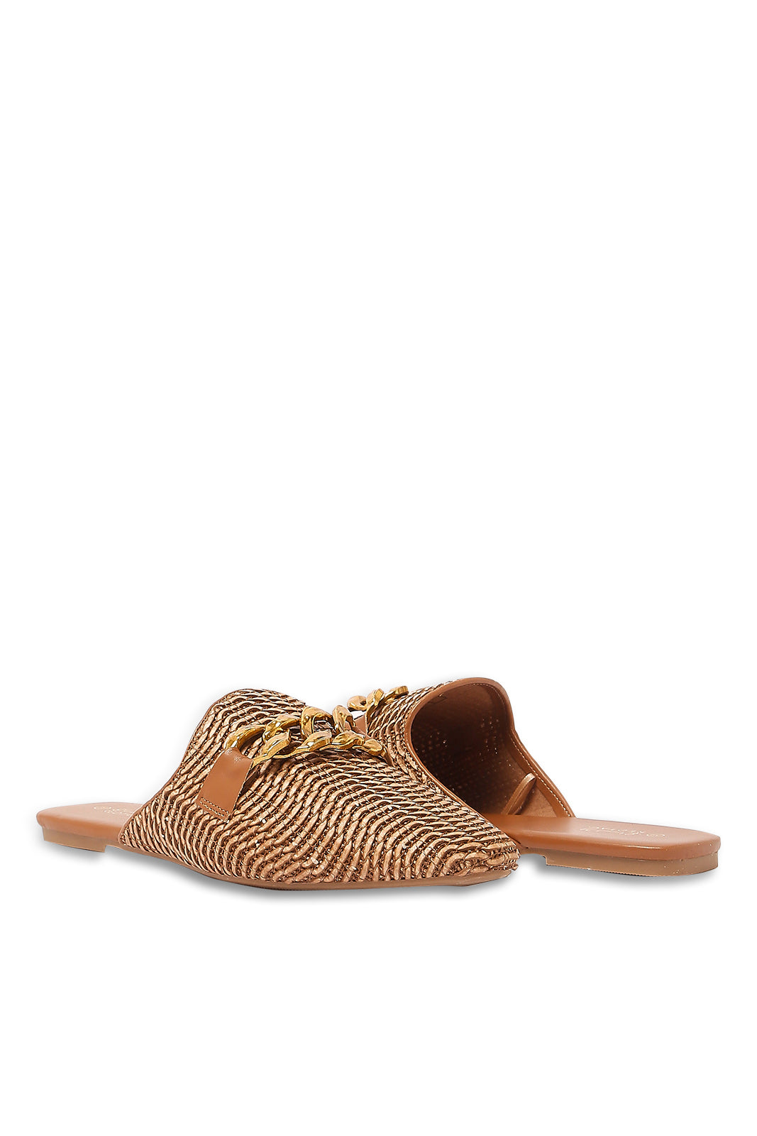 Redtag-Brown-Woven-Closed-Toe-Mule-Category:Shoes,-Colour:Brown,-Deals:New-In,-Filter:Women's-Footwear,-N/A,-New-In-Women-FOO,-Non-Sale,-S23A,-Section:Women,-Women-Shoes-Women's-