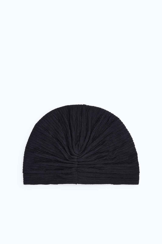 Redtag-Black-Color-Modest-Cap-Category:Caps-&-Hats,-Colour:Black,-Deals:New-In,-Dept:Ladieswear,-Filter:Women's-Accessories,-New-In,-New-In-Women-ACC,-Non-Sale,-S23A,-Section:Women,-Women-Caps-&-Hats-Women-