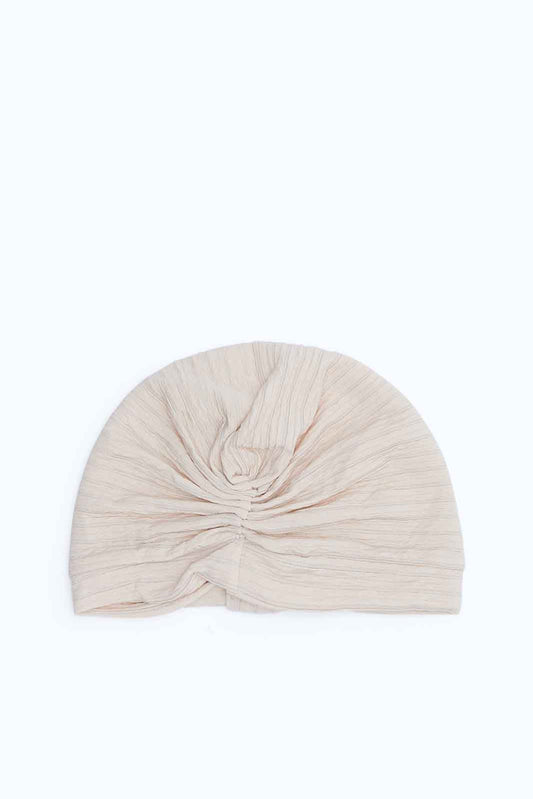 Redtag-Beige-Color-Modest-Cap-Category:Caps-&-Hats,-Colour:Beige,-Deals:New-In,-Dept:Ladieswear,-Filter:Women's-Accessories,-New-In,-New-In-Women-ACC,-Non-Sale,-S23A,-Section:Women,-Women-Caps-&-Hats-Women-