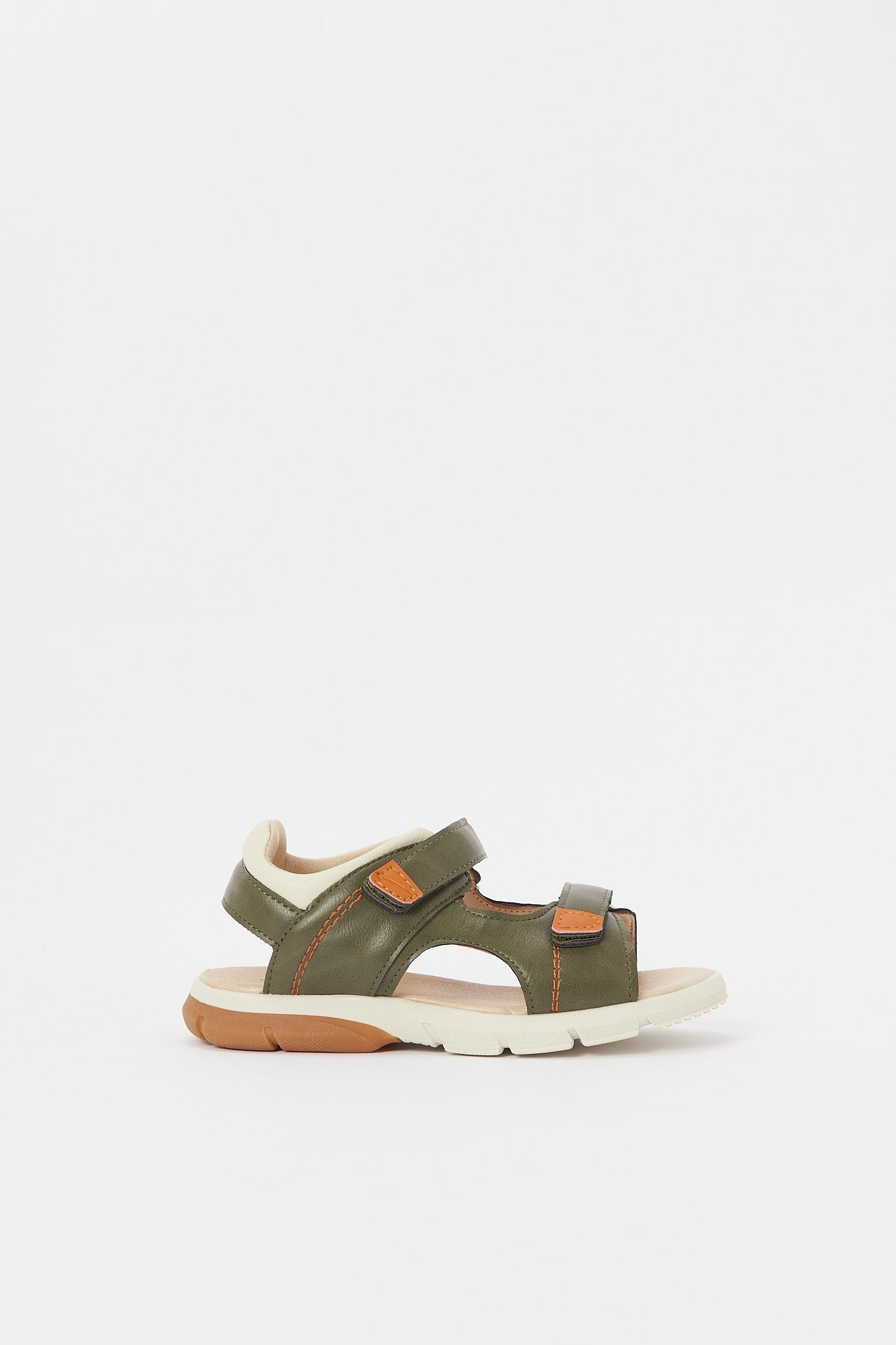 Redtag-Olive-Sporty-Sandal-BOY-Sandals,-Category:Sandals,-Colour:Green,-Deals:2-FOR-89,-Deals:New-In,-Filter:Boys-Footwear-(3-to-5-Yrs),-H1:FOO,-H2:BOY,-H3:SAF,-H4:SAN,-N/A,-New-In-BOY-FOO,-Non-Sale,-S23A,-Season:S23A,-Section:Boys-(0-to-14Yrs)-Boys-3 to 5 Years