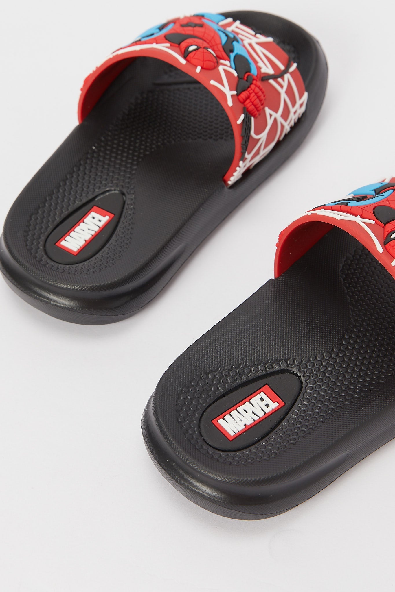 Redtag-Navy-Spiderman-Character-Slide-BOY-Flip-Flops,-Category:Flip-Flops,-CHR:CHR,-Colour:Navy,-Deals:New-In,-Filter:Boys-Footwear-(3-to-5-Yrs),-H1:FOO,-H2:BOY,-H3:SAF,-H4:FLF,-N/A,-New-In-BOY-FOO,-Non-Sale,-S23A,-Season:S23A,-Section:Boys-(0-to-14Yrs)-Boys-3 to 5 Years
