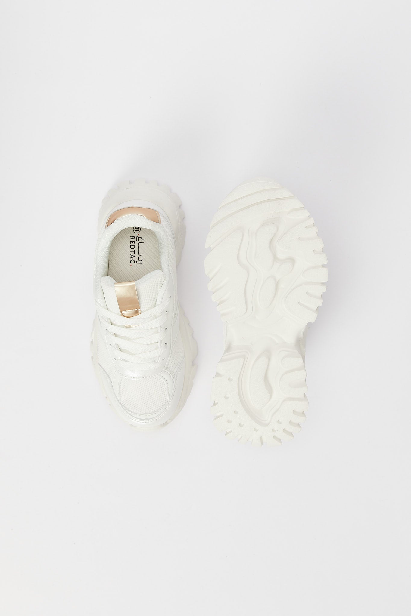 Redtag-White-Chunky-Sneaker-Category:Trainers,-Colour:White,-Deals:New-In,-Filter:Girls-Footwear-(5-to-14-Yrs),-GSR-Trainers,-H1:FOO,-H2:GSR,-H3:TRN,-H4:CLT,-N/A,-New-In-GSR-FOO,-Non-Sale,-S23B,-Season:S23B,-Section:Girls-(0-to-14Yrs)-Senior-Girls-5 to 14 Years