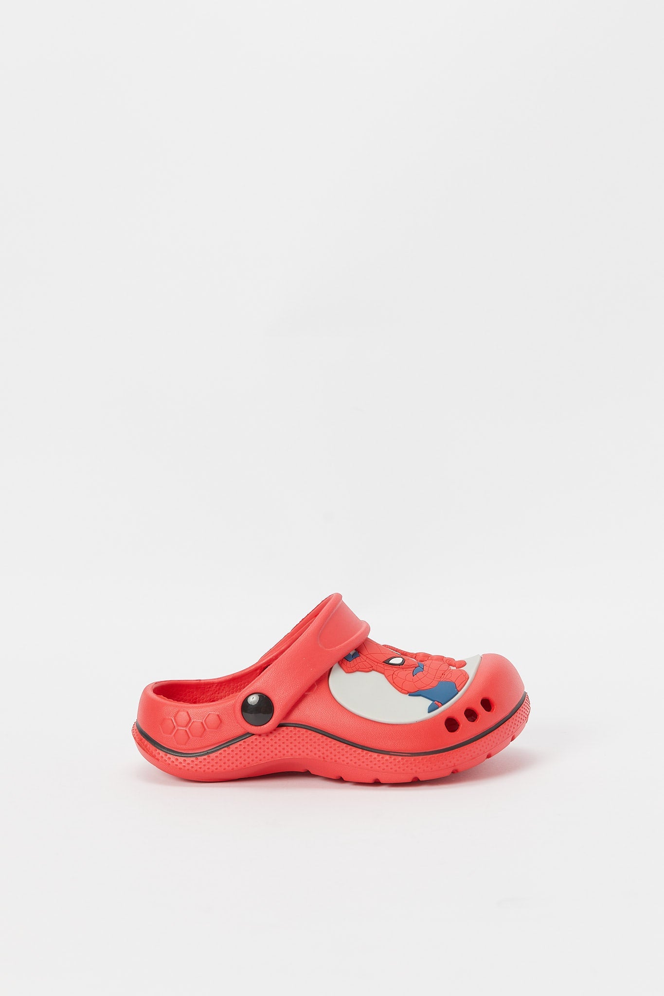 Redtag-Red-Spiderman-Character-Clog-BOY-Flip-Flops,-Category:Flip-Flops,-CHR:CHR,-Colour:Red,-Deals:New-In,-Filter:Boys-Footwear-(3-to-5-Yrs),-H1:FOO,-H2:BOY,-H3:SAF,-H4:FLF,-N/A,-New-In-BOY-FOO,-Non-Sale,-S23A,-Season:S23A,-Section:Boys-(0-to-14Yrs)-Boys-3 to 5 Years