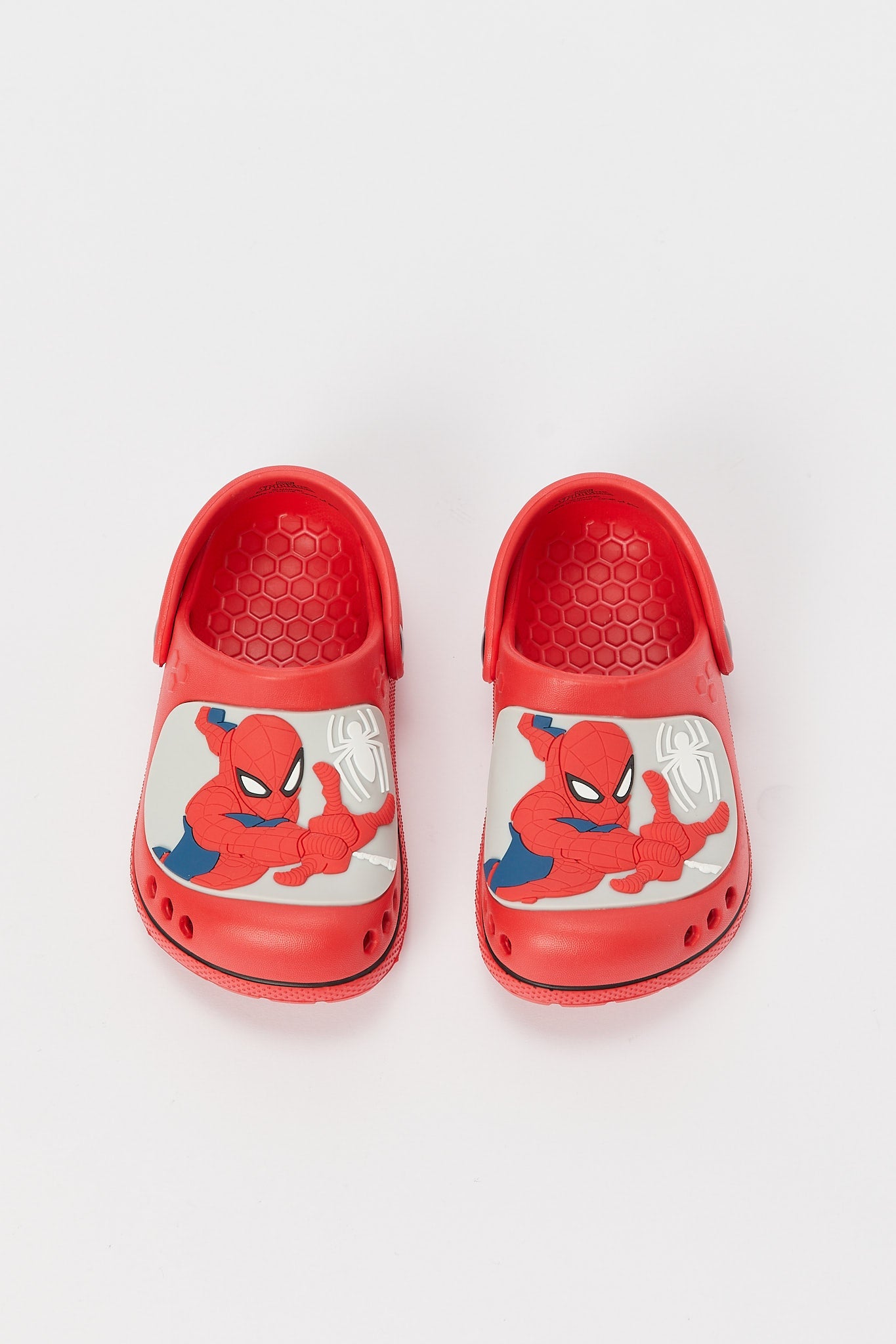 Redtag-Red-Spiderman-Character-Clog-BOY-Flip-Flops,-Category:Flip-Flops,-CHR:CHR,-Colour:Red,-Deals:New-In,-Filter:Boys-Footwear-(3-to-5-Yrs),-H1:FOO,-H2:BOY,-H3:SAF,-H4:FLF,-N/A,-New-In-BOY-FOO,-Non-Sale,-S23A,-Season:S23A,-Section:Boys-(0-to-14Yrs)-Boys-3 to 5 Years
