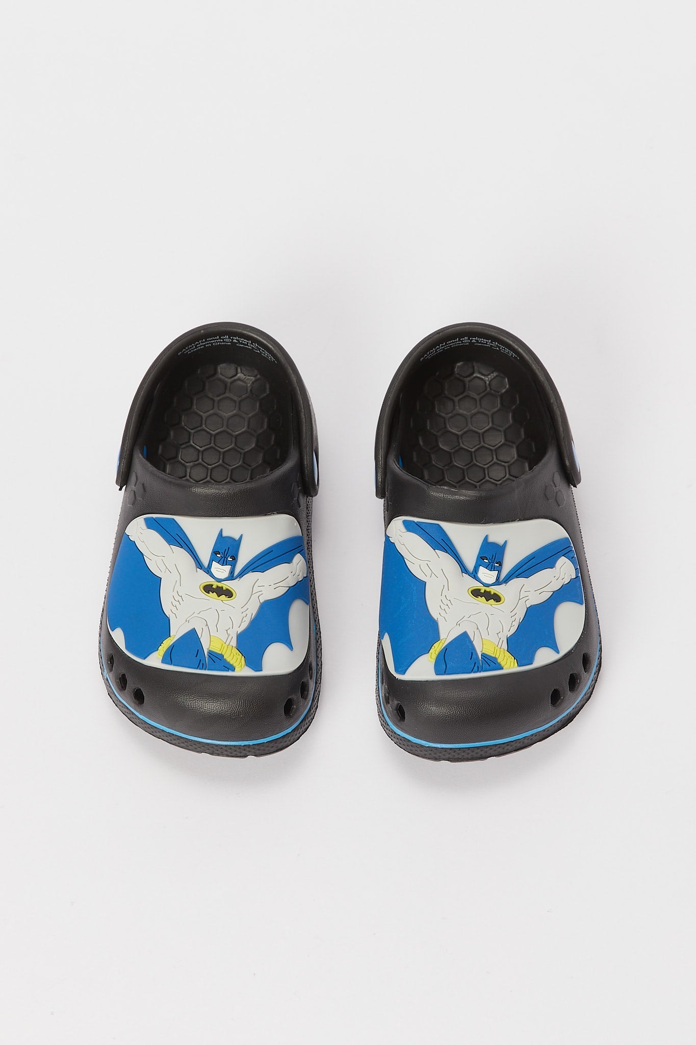 Redtag-Black-Batman-Character-Clog-BOY-Flip-Flops,-Category:Flip-Flops,-CHR,-CHR:CHR,-Colour:Black,-Deals:New-In,-Filter:Boys-Footwear-(3-to-5-Yrs),-H1:FOO,-H2:BOY,-H3:SAF,-H4:FLF,-New-In-BOY-FOO,-Non-Sale,-S23A,-Season:S23A,-Section:Boys-(0-to-14Yrs)-Boys-3 to 5 Years