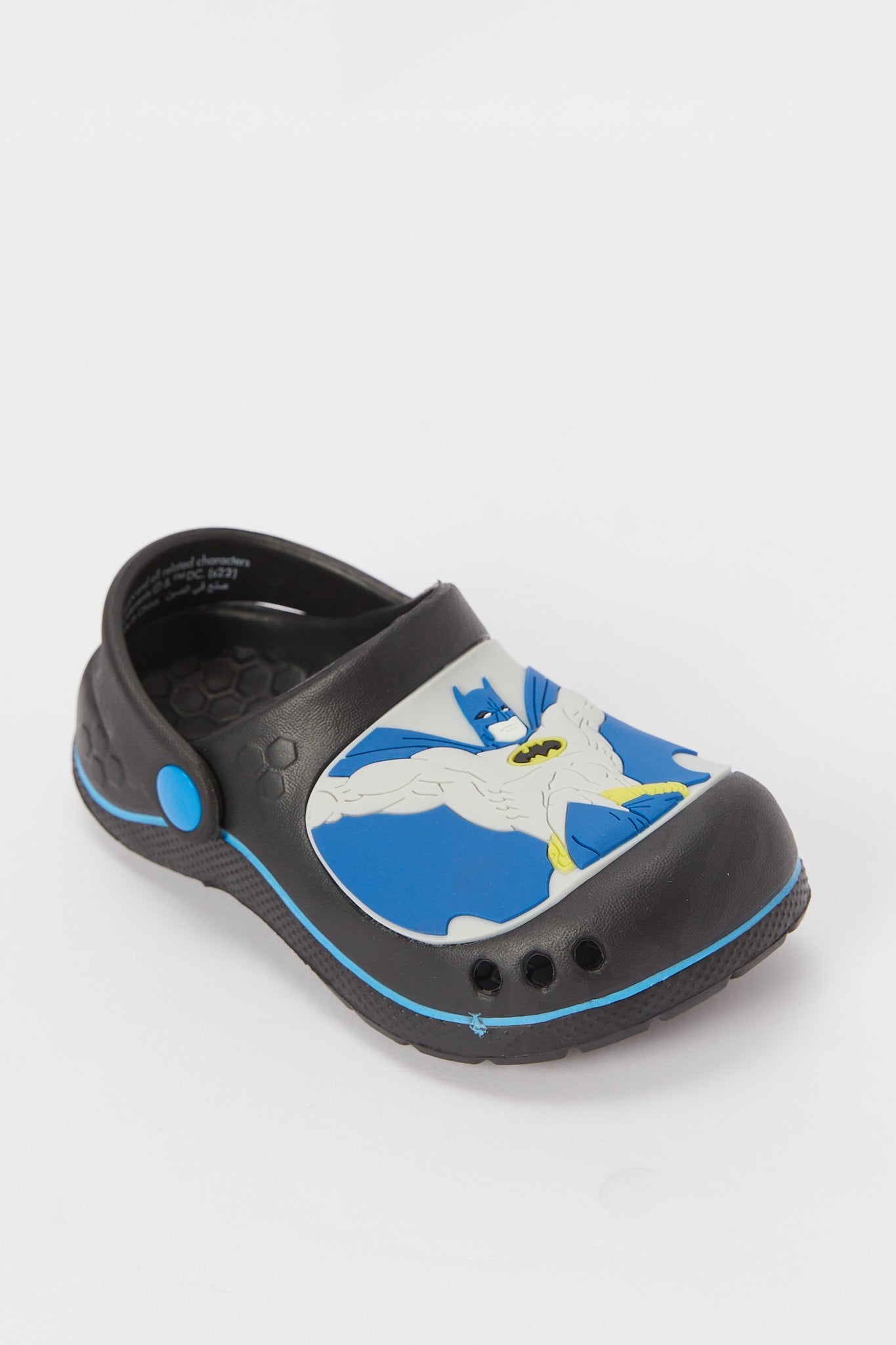 Redtag-Black-Batman-Character-Clog-BOY-Flip-Flops,-Category:Flip-Flops,-CHR,-CHR:CHR,-Colour:Black,-Deals:New-In,-Filter:Boys-Footwear-(3-to-5-Yrs),-H1:FOO,-H2:BOY,-H3:SAF,-H4:FLF,-New-In-BOY-FOO,-Non-Sale,-S23A,-Season:S23A,-Section:Boys-(0-to-14Yrs)-Boys-3 to 5 Years
