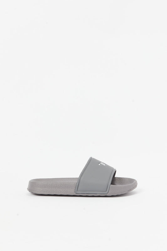 Redtag-Grey-Slogan-Embossed-Slide-BSR-Flip-Flops,-Category:Flip-Flops,-Colour:Grey,-Deals:New-In,-Filter:Boys-Footwear-(5-to-14-Yrs),-H1:FOO,-H2:BSR,-H3:SAF,-H4:FLF,-N/A,-New-In-BSR-FOO,-Non-Sale,-S23B,-Season:S23B,-Section:Boys-(0-to-14Yrs)-Senior-Boys-5 to 14 Years