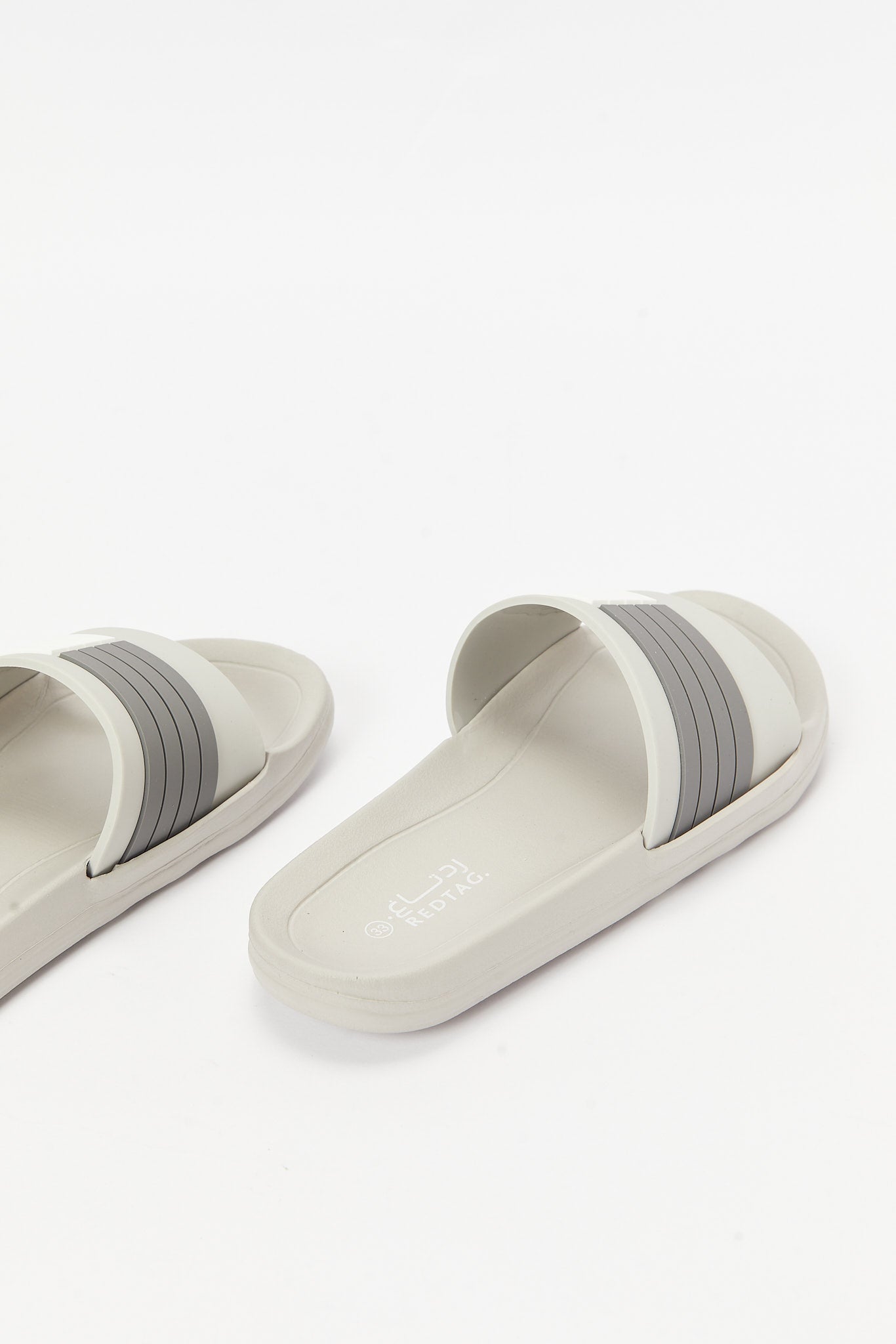 Redtag-Grey-Stripe-Slide-BSR-Flip-Flops,-Category:Flip-Flops,-Colour:Grey,-Deals:New-In,-Filter:Boys-Footwear-(5-to-14-Yrs),-N/A,-New-In-BSR-FOO,-Non-Sale,-S23B,-Section:Boys-(0-to-14Yrs)-Senior-Boys-5 to 14 Years