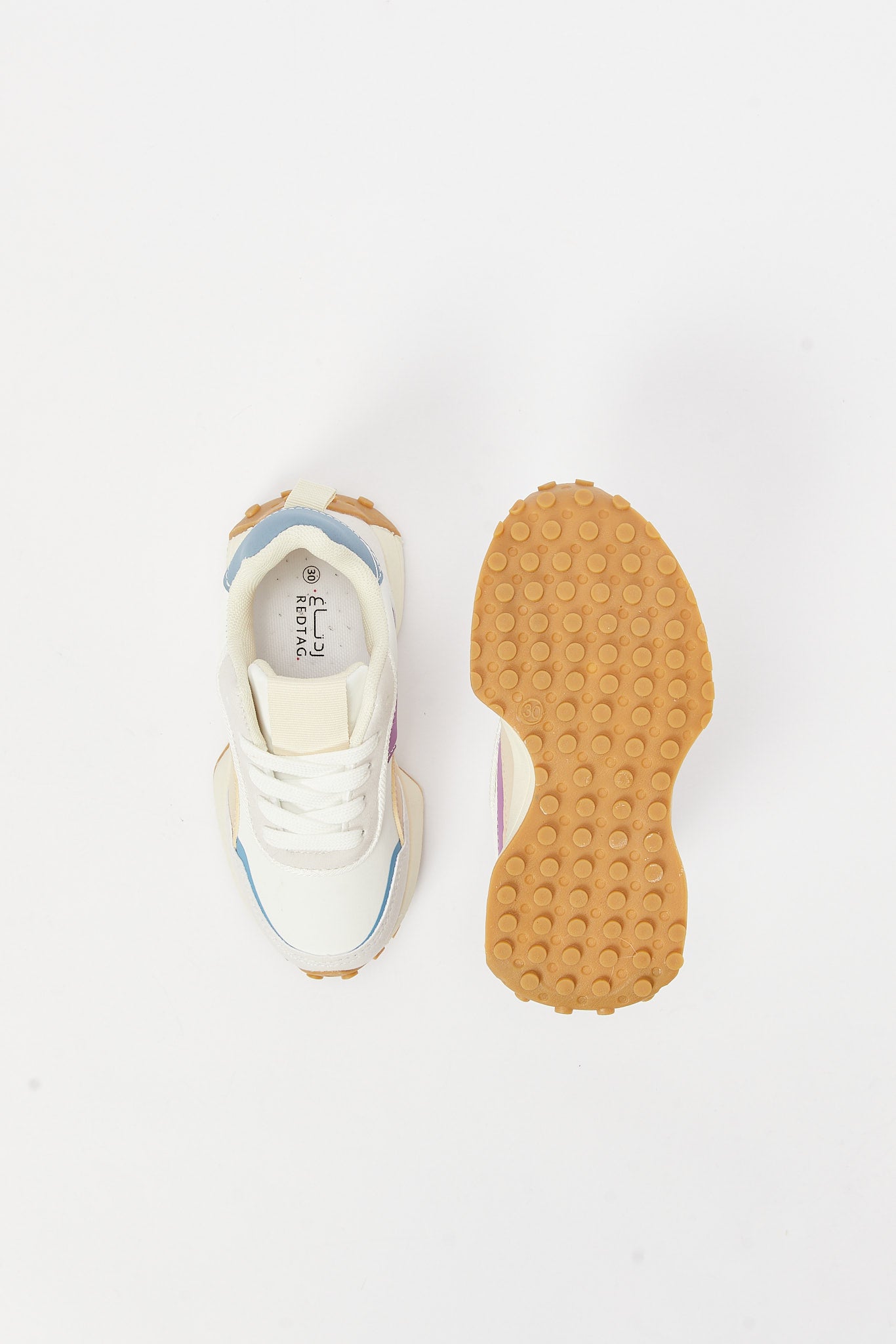 Redtag-Beige-Multi-Piece-Slim-Runner-Category:Trainers,-Colour:Beige,-Deals:New-In,-Filter:Girls-Footwear-(5-to-14-Yrs),-GSR-Trainers,-N/A,-New-In-GSR-FOO,-Non-Sale,-S23B,-Section:Girls-(0-to-14Yrs)-Senior-Girls-5 to 14 Years