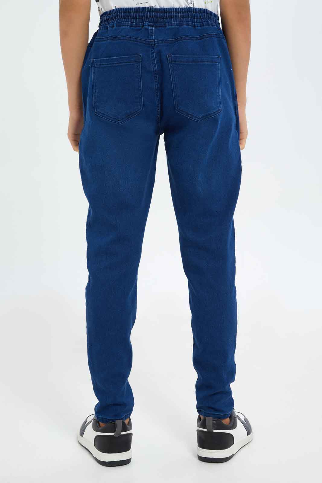 Redtag-Boys-Dark-Wash-Baggy-Fit-Jeans-BSR-Jeans,-Category:Jeans,-Colour:Dark-Wash,-Deals:New-In,-Dept:Boys,-Filter:Senior-Boys-(8-to-14-Yrs),-New-In-BSR-APL,-Non-Sale,-S23A,-Section:Boys-(0-to-14Yrs)-Senior-Boys-9 to 14 Years