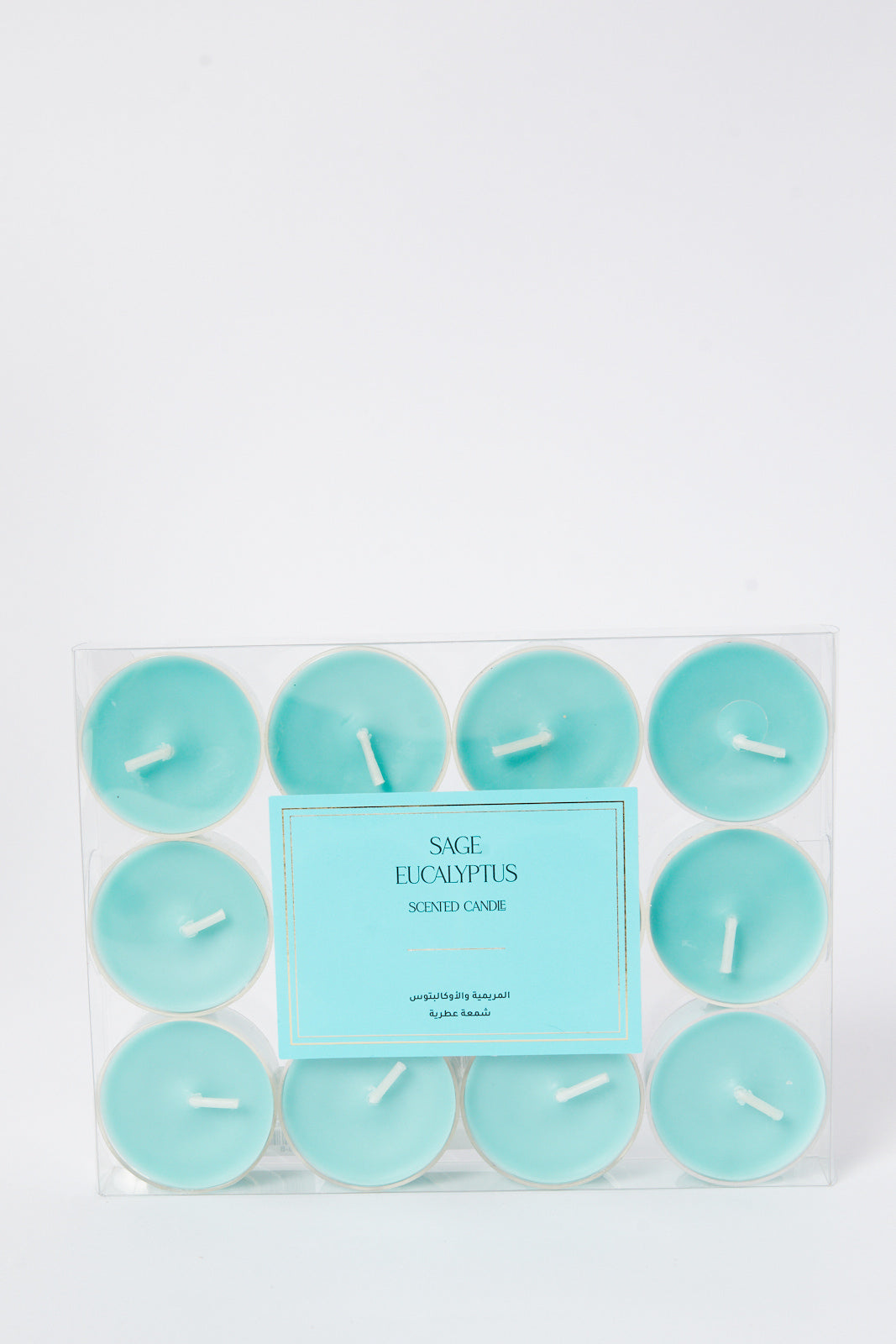 Redtag-White-Tea-&-Bergamot-6Pcs-T-Light-Scented-Candle-Category:Candles,-Colour:White,-Deals:New-In,-Dept:Home,-Filter:Home-Decor,-HMW-HOM-Candle-&-Fragrances,-New-In-HMW-HOM,-Non-Sale,-S23B,-Section:Homewares-Home-Decor-