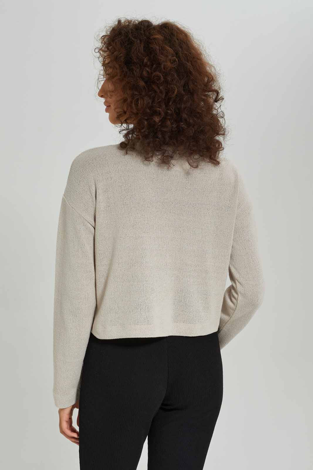 Redtag-Women-Striped-Long-Sleeve-Crewneck-Pullover-Category:Pullovers,-Colour:Ivory,-Deals:New-In,-Dept:Ladieswear,-Filter:Women's-Clothing,-New-In-Women-APL,-Non-Sale,-S23A,-Section:Women,-Women-Pullovers-Women's-