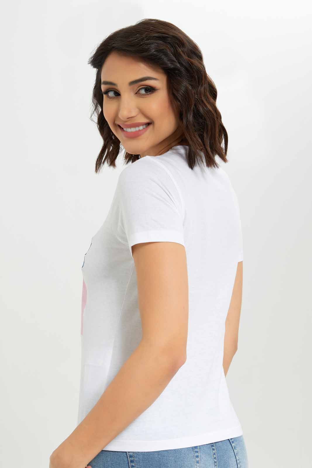 Redtag-Women-Graphic-Front-Print-T-Shirt-Category:T-Shirts,-Colour:White,-Deals:New-In,-Dept:Ladieswear,-Filter:Women's-Clothing,-New-In-Women-APL,-Non-Sale,-S23A,-Section:Women,-Women-T-Shirts-Women's-