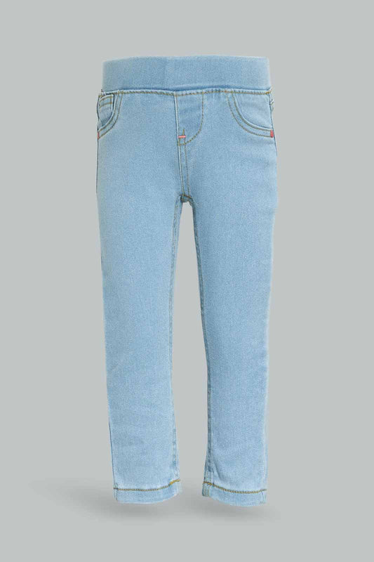 Redtag-Girls-Light-Wsh-Basic-Jegging-Category:Jeggings,-Colour:Light-Wash,-Deals:New-In,-Dept:Girls,-Filter:Infant-Girls-(3-to-24-Mths),-ING-Jeggings,-New-In-ING-APL,-Non-Sale,-S23A,-Section:Girls-(0-to-14Yrs),-VLM-Infant-Girls-3 to 24 Months
