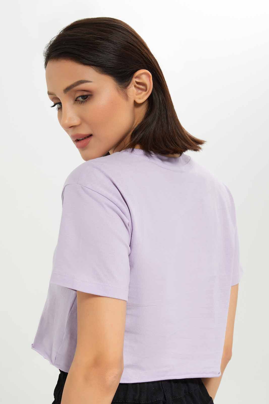 Redtag-Women-Lilac-Boxy-Cropped-Tee-Category:T-Shirts,-Colour:Lilac,-Deals:New-In,-Dept:Ladieswear,-Filter:Women's-Clothing,-KSH,-New-In-Women-APL,-Non-Sale,-S23A,-Section:Women,-Women-T-Shirts-Women's-