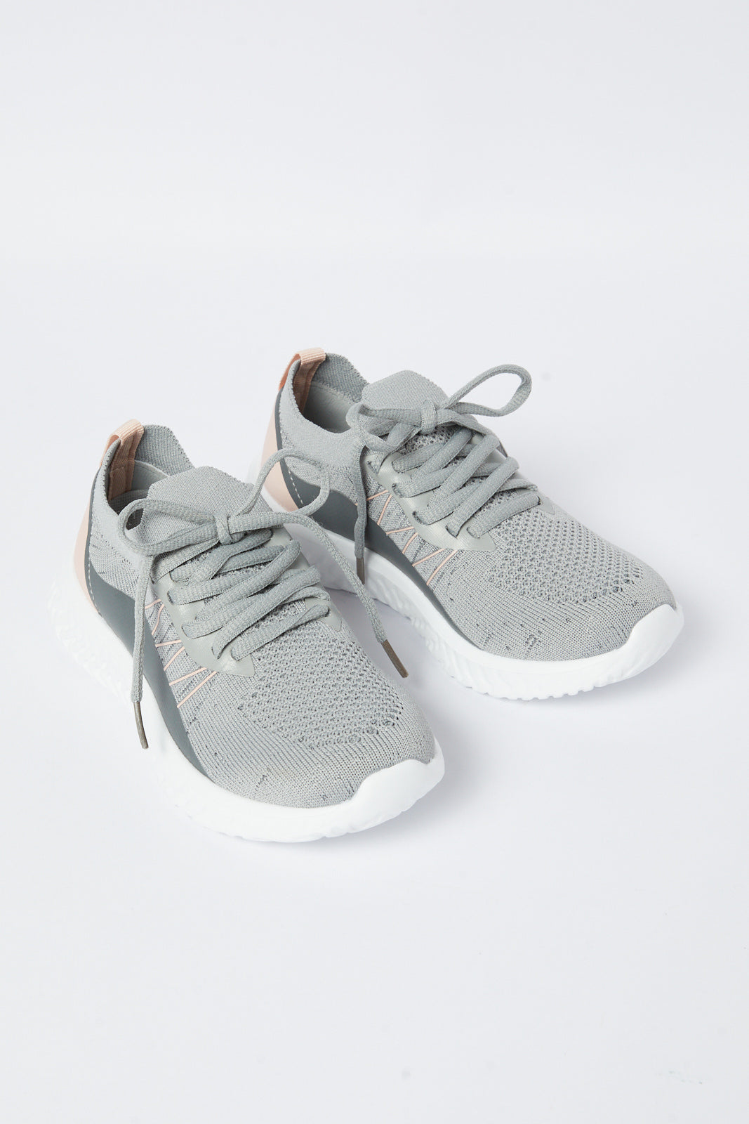 Redtag-Grey-Flyknit-Trainer-Category:Trainers,-Colour:Grey,-Deals:New-In,-Filter:Girls-Footwear-(5-to-14-Yrs),-GSR-Trainers,-N/A,-New-In-GSR-FOO,-Non-Sale,-S23B,-Section:Girls-(0-to-14Yrs)-Senior-Girls-5 to 14 Years