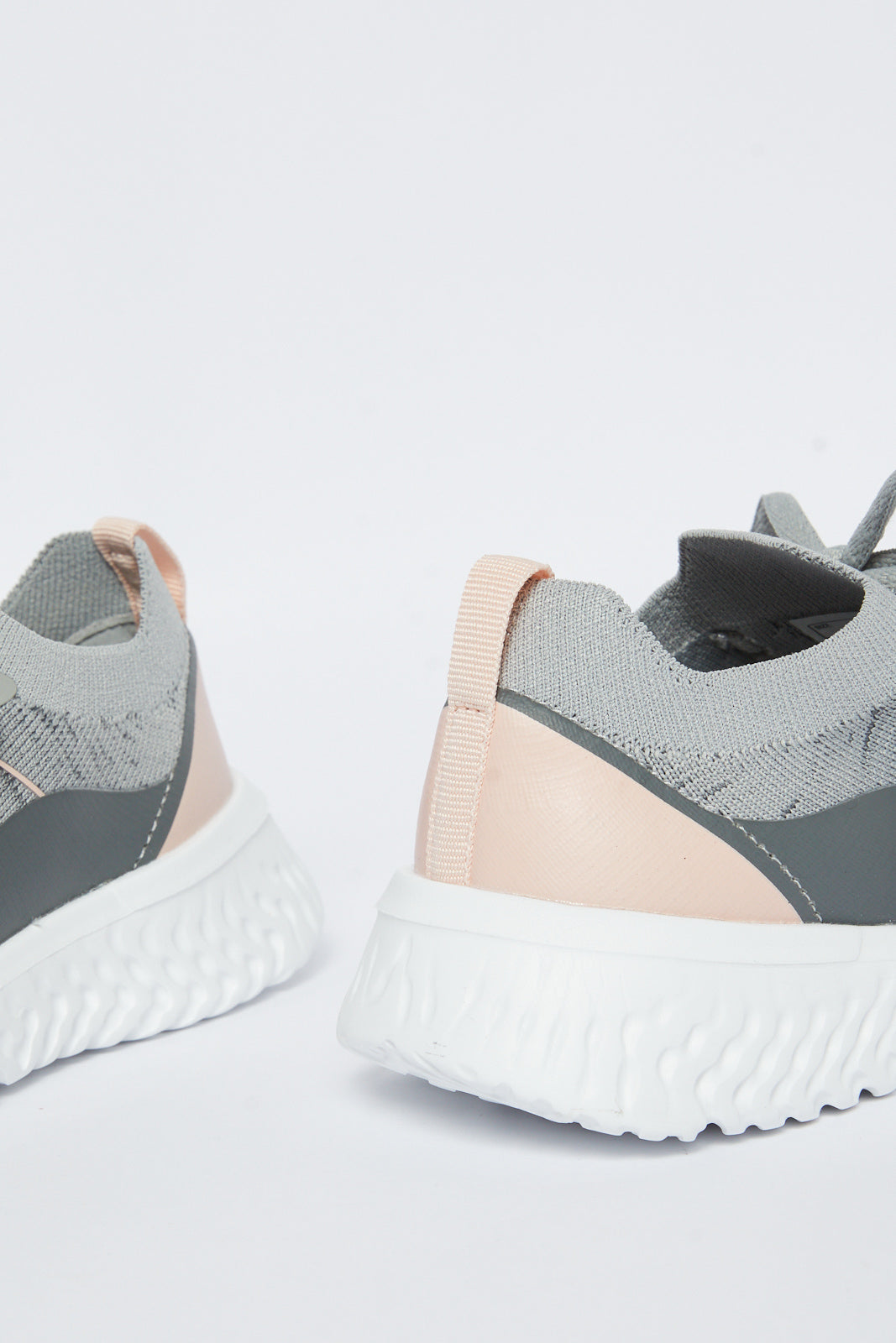 Redtag-Grey-Flyknit-Trainer-Category:Trainers,-Colour:Grey,-Deals:New-In,-Filter:Girls-Footwear-(5-to-14-Yrs),-GSR-Trainers,-N/A,-New-In-GSR-FOO,-Non-Sale,-S23B,-Section:Girls-(0-to-14Yrs)-Senior-Girls-5 to 14 Years