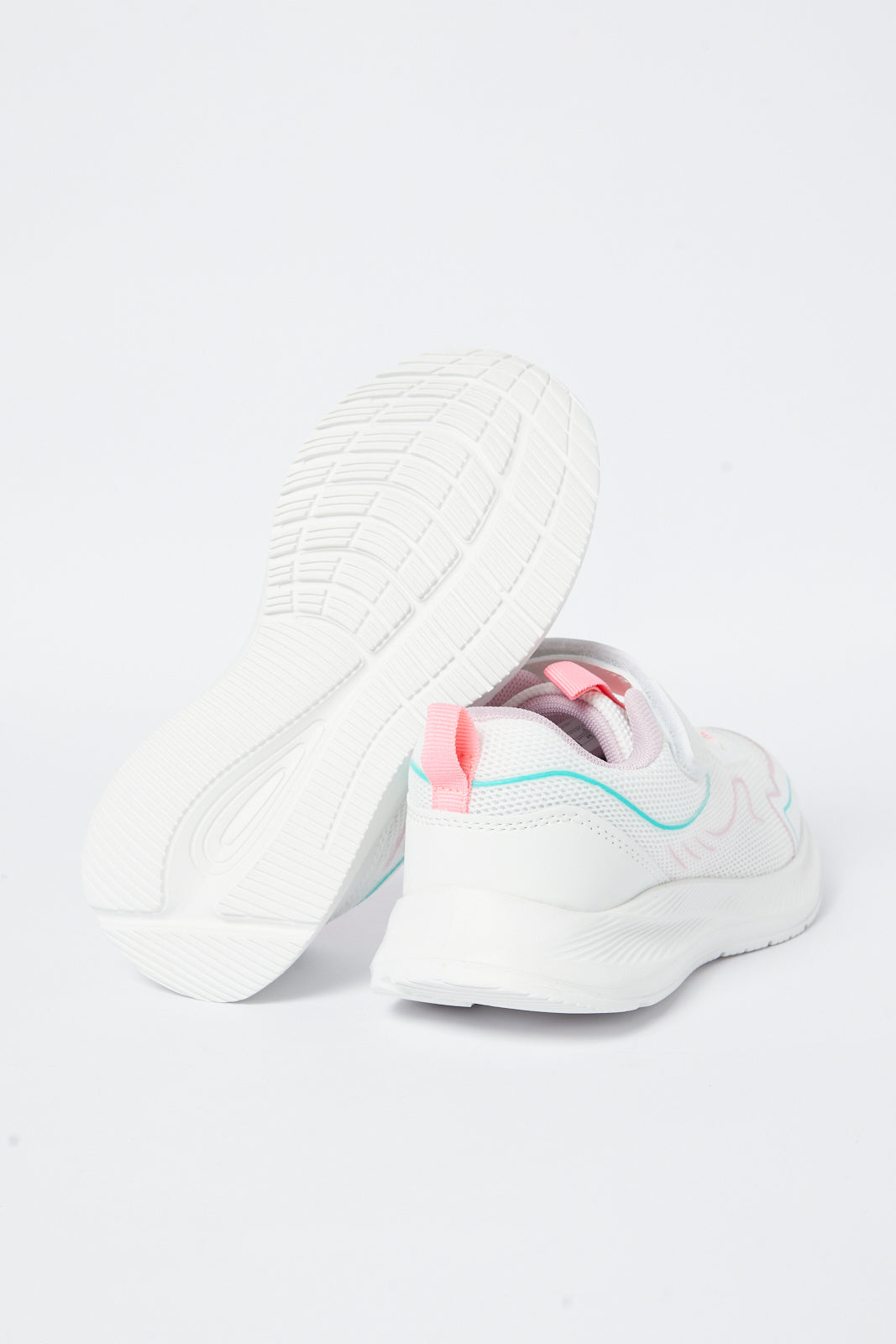 Redtag-White-Velcro-Strap-Trainer-Category:Trainers,-Colour:White,-Deals:New-In,-Filter:Girls-Footwear-(5-to-14-Yrs),-GSR-Trainers,-N/A,-New-In-GSR-FOO,-Non-Sale,-S23B,-Section:Girls-(0-to-14Yrs)-Senior-Girls-5 to 14 Years