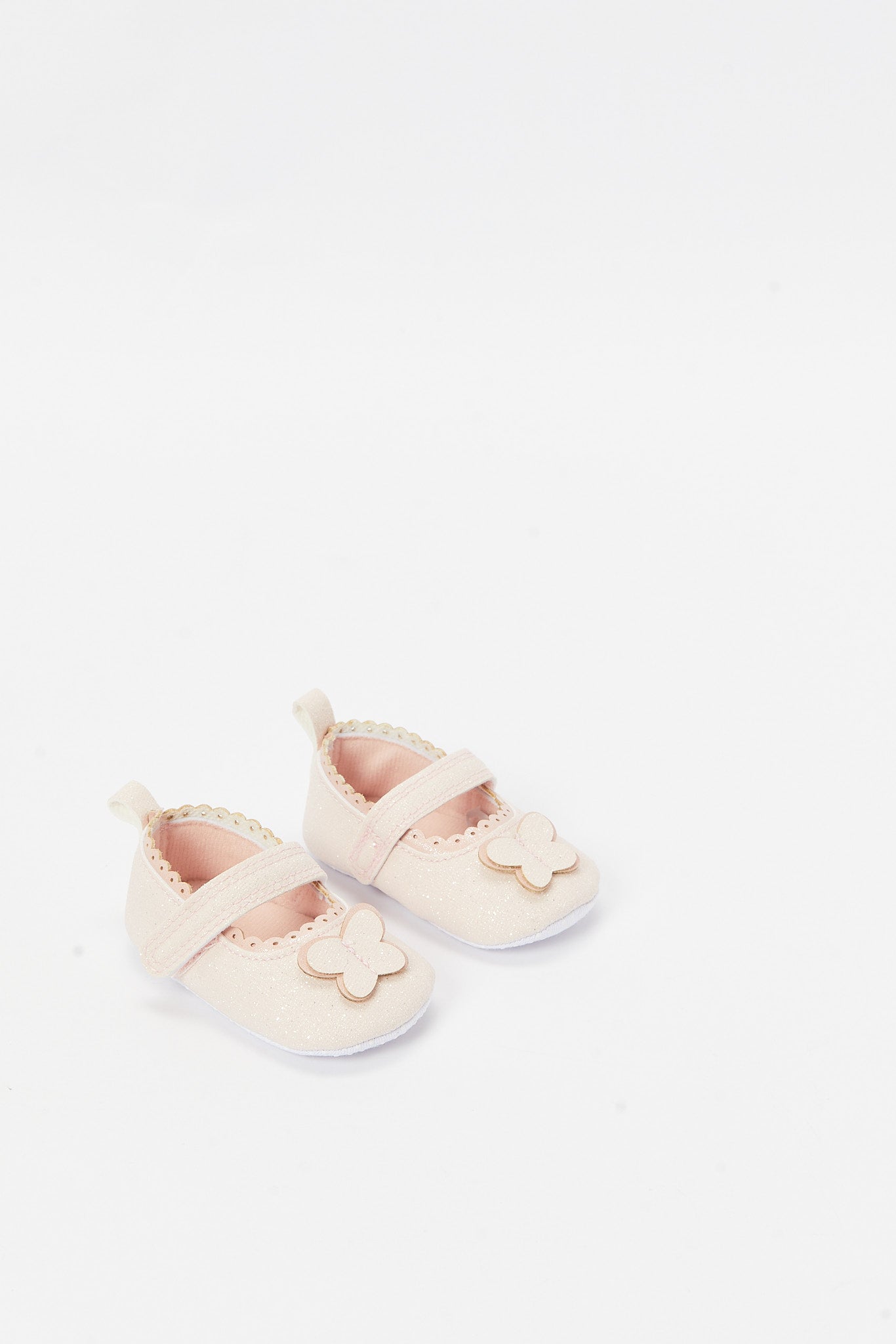 Redtag-Pale-Pink-Parm-Shoe-Category:Shoes,-Colour:Pink,-Deals:New-In,-Filter:Baby-Footwear-(0-to-18-Mths),-N/A,-NBF-Shoes,-New-In-NBF-FOO,-Non-Sale,-S23B,-Section:Boys-(0-to-14Yrs)-Baby-0 to 18 Months