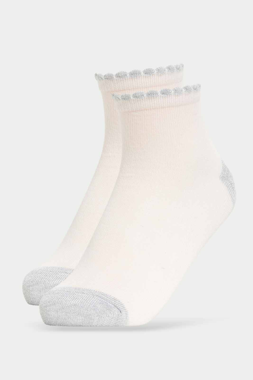 Redtag-Girls-Pink-And-Ankle-Assorted-Pack--Pack-Of-3-365,-Category:Socks,-Colour:Assorted,-Deals:New-In,-Dept:Girls,-Filter:Girls-(2-to-8-Yrs),-GIR-Socks,-New-In-GIR-APL,-Non-Sale,-Section:Girls-(0-to-14Yrs)-Girls-