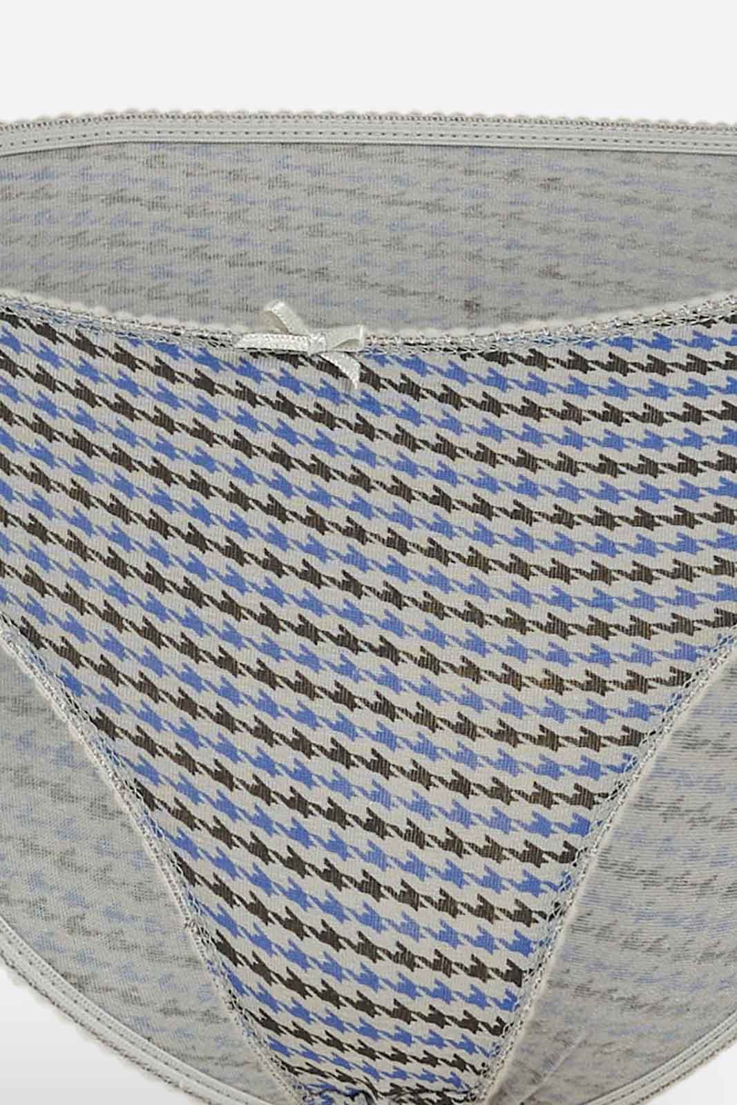 Redtag-Women-Assorted-Print/Plain-Bikini-Briefs-(5-Pack)-365,-Category:Briefs,-Colour:Assorted,-Deals:New-In,-Dept:Ladieswear,-Filter:Women's-Clothing,-New-In-Women-APL,-Non-Sale,-Section:Women,-Women-Briefs--