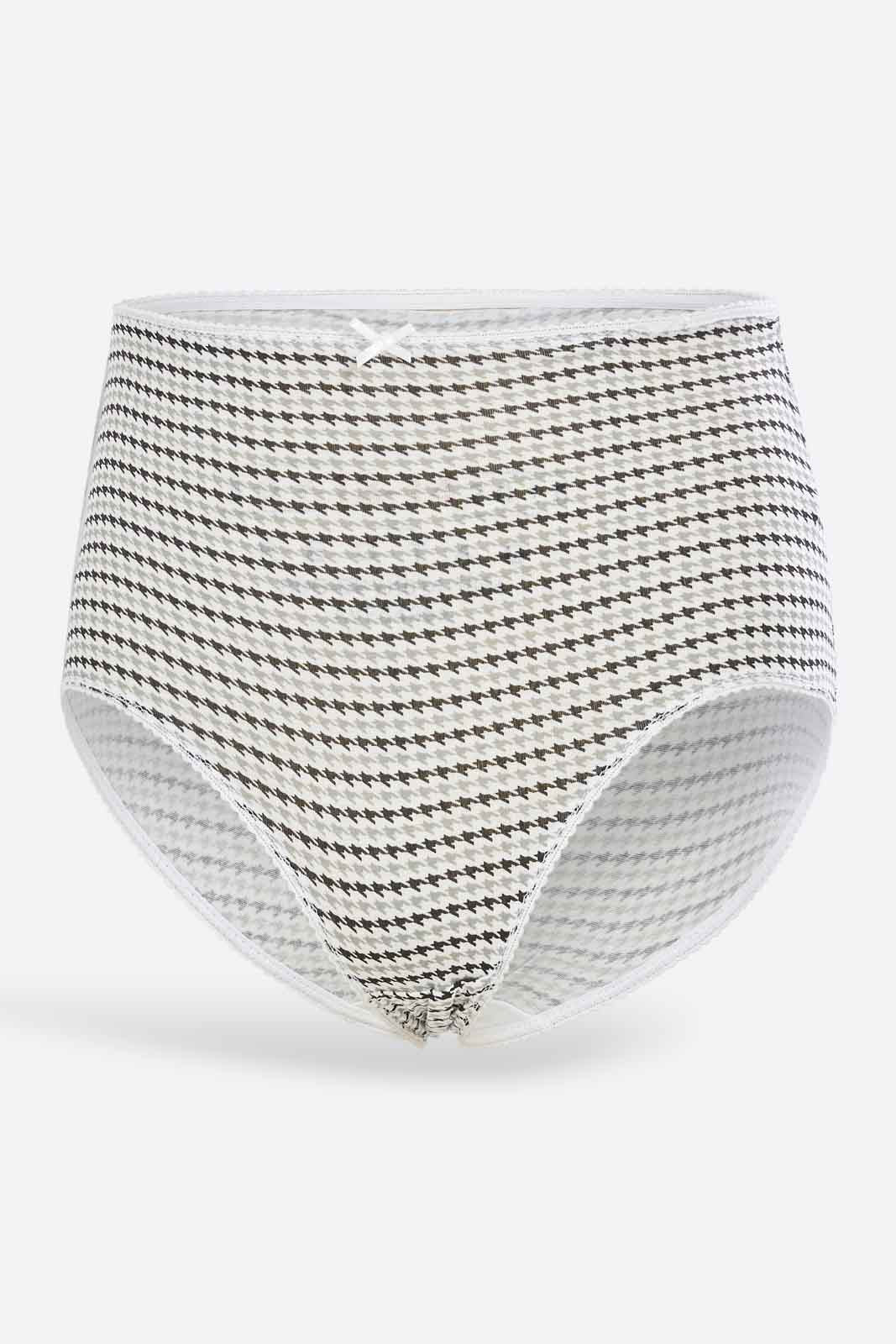 Redtag-Women-Assorted-Print/Plain-Hileg-Briefs-(5-Pack)-365,-Category:Briefs,-Colour:Assorted,-Deals:New-In,-Dept:Ladieswear,-Filter:Women's-Clothing,-New-In-Women-APL,-Non-Sale,-Section:Women,-Women-Briefs--