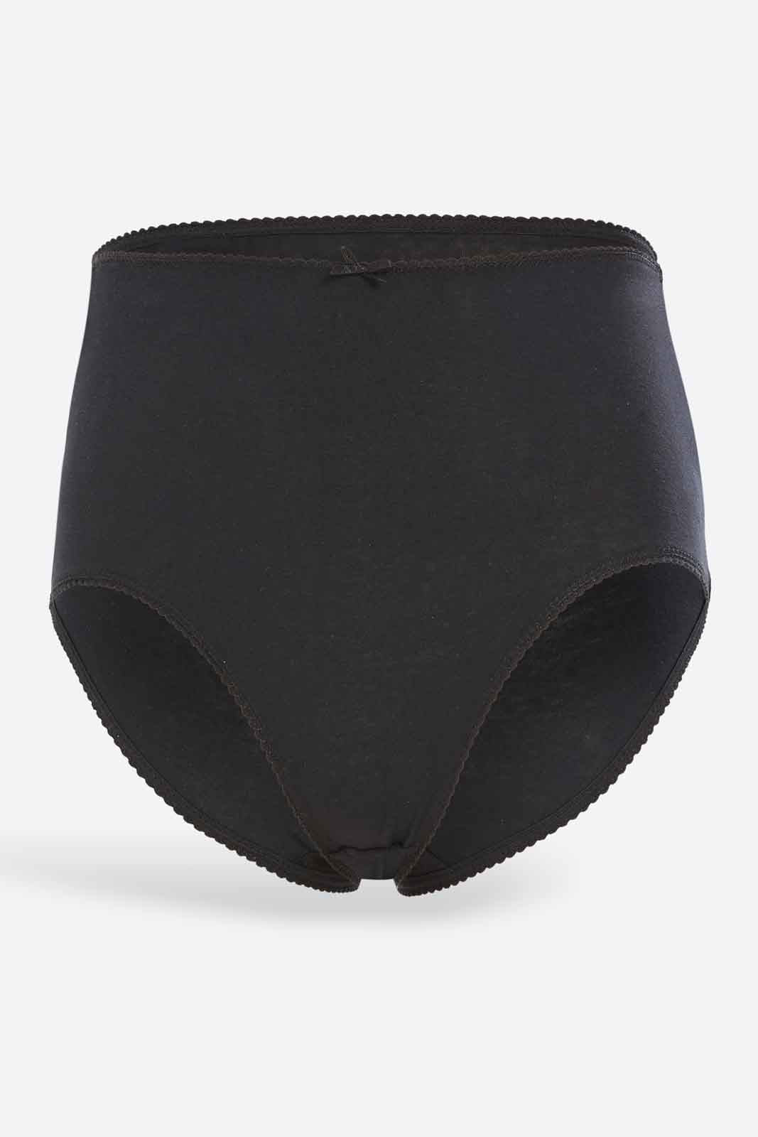 Redtag-Women-Assorted-Print/Plain-Hileg-Briefs-(5-Pack)-365,-Category:Briefs,-Colour:Assorted,-Deals:New-In,-Dept:Ladieswear,-Filter:Women's-Clothing,-New-In-Women-APL,-Non-Sale,-Section:Women,-Women-Briefs--