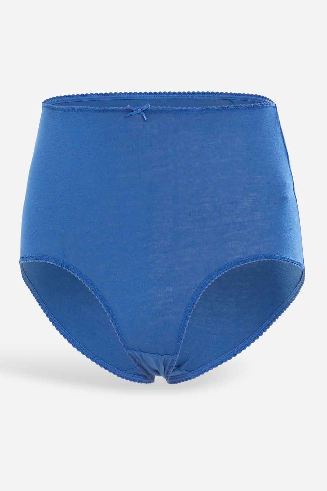 Redtag-Women-Assorted-Print/Plain-Hileg-Briefs-(5-Pack)-365,-Category:Briefs,-Colour:Assorted,-Deals:New-In,-Dept:Ladieswear,-Filter:Women's-Clothing,-New-In-Women-APL,-Non-Sale,-Section:Women,-Women-Briefs--